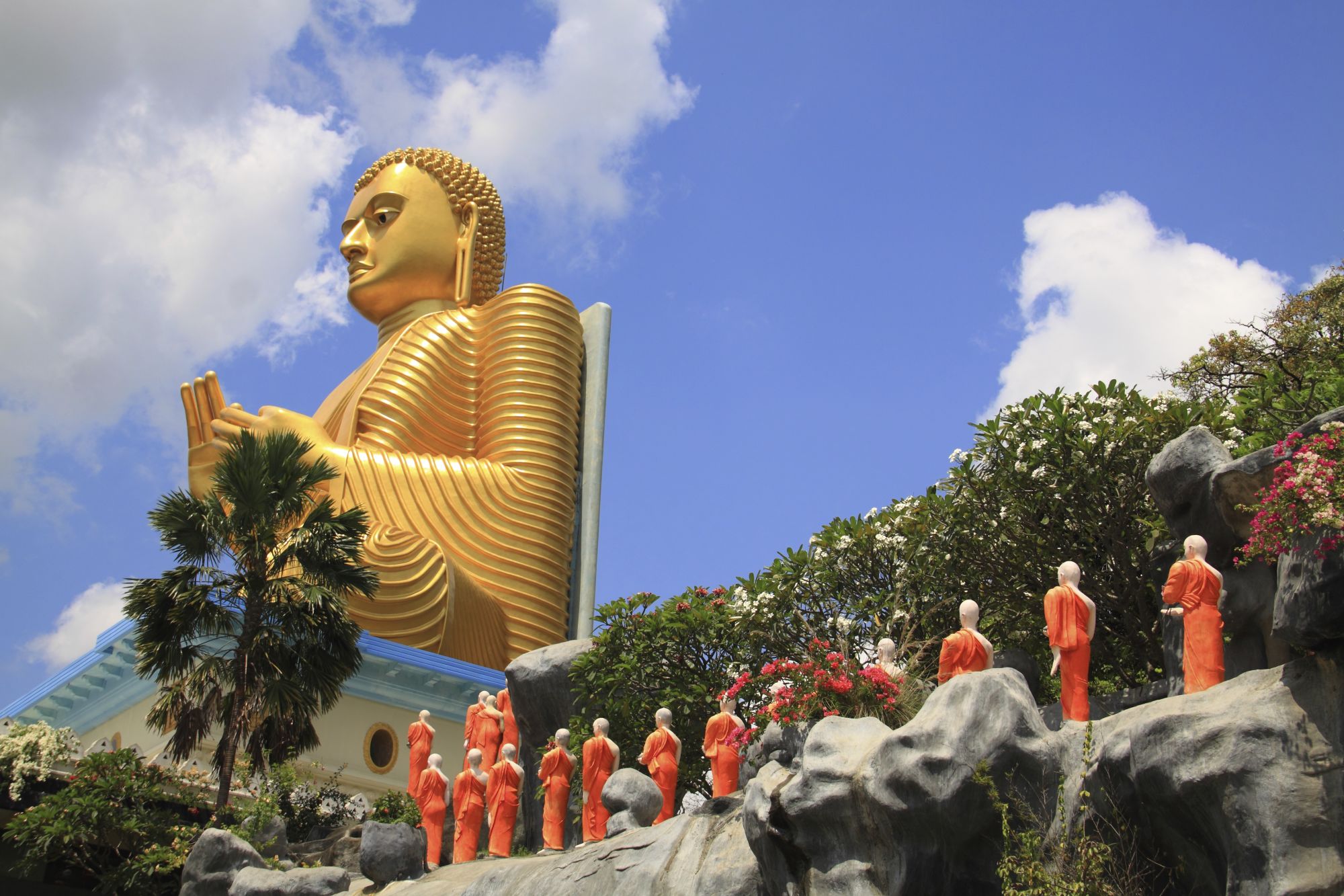 Erlebnisreiches Sri Lanka ab Colombo: Dambulla Golden Buddha