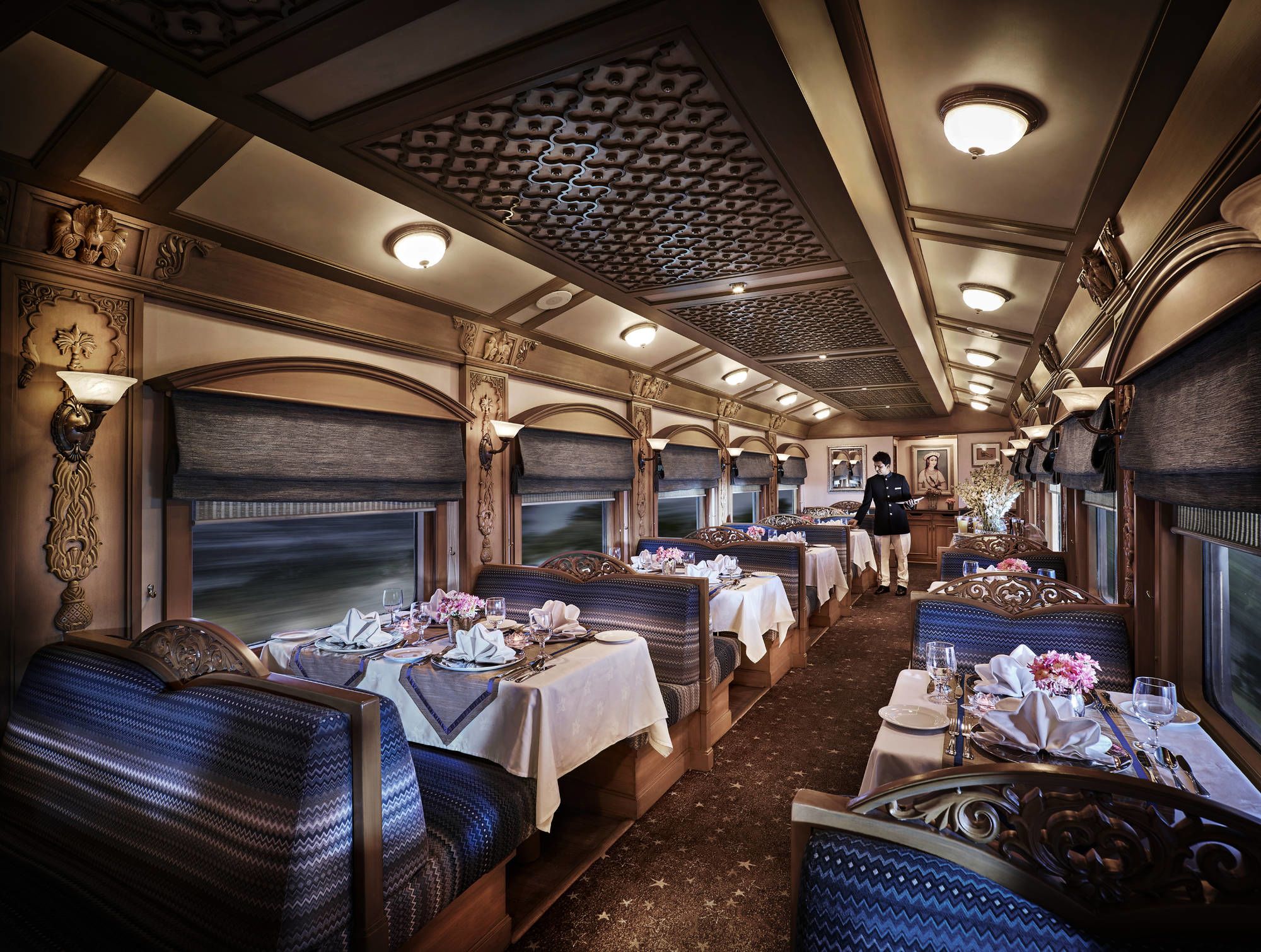 «The Deccan Odyssey» - Die Glanzlichter Rajasthans ab Mumbai: Restaurant