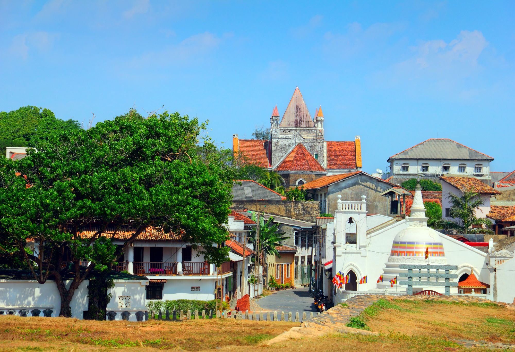 Wildes Süd-Sri Lanka ab Colombo: Galle: old part of the city