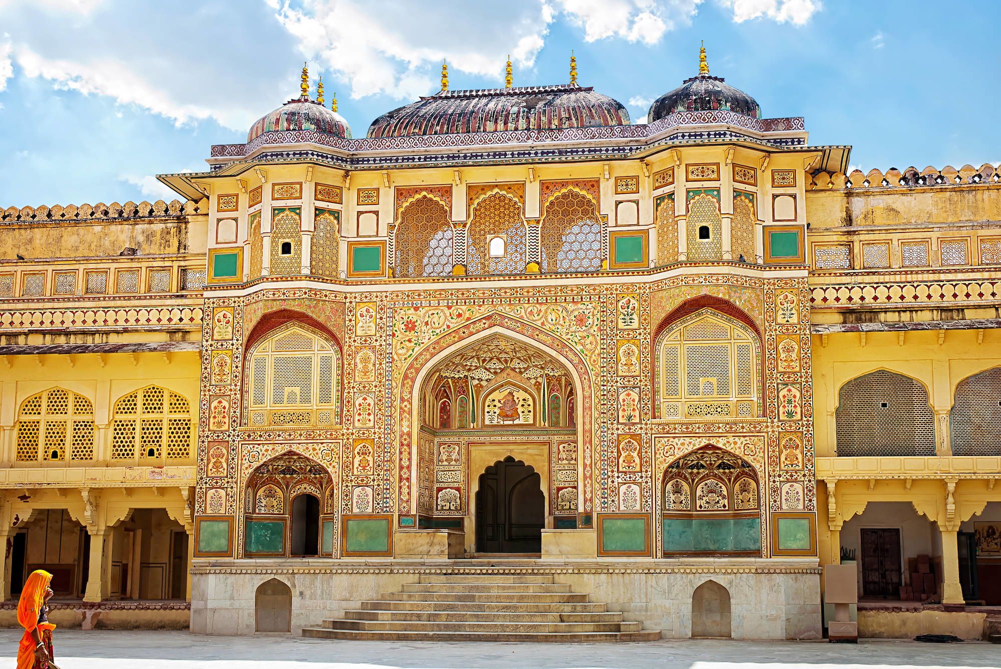 «The Deccan Odyssey» - Die Glanzlichter Rajasthans ab Mumbai: Gateway, Amber fort in Jaipur