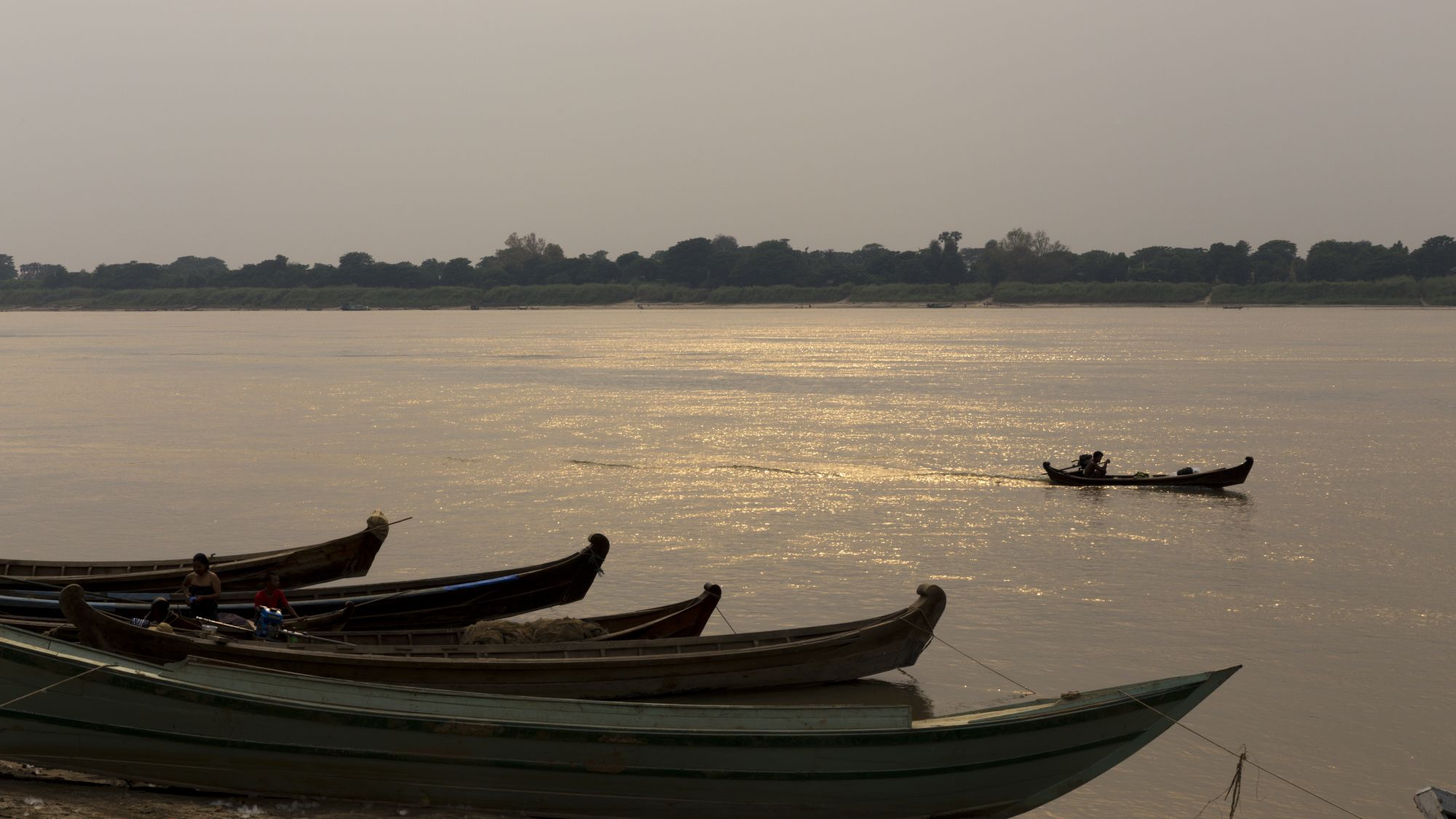Le Myanmar authentique de Yangon: Yandabo Sunset