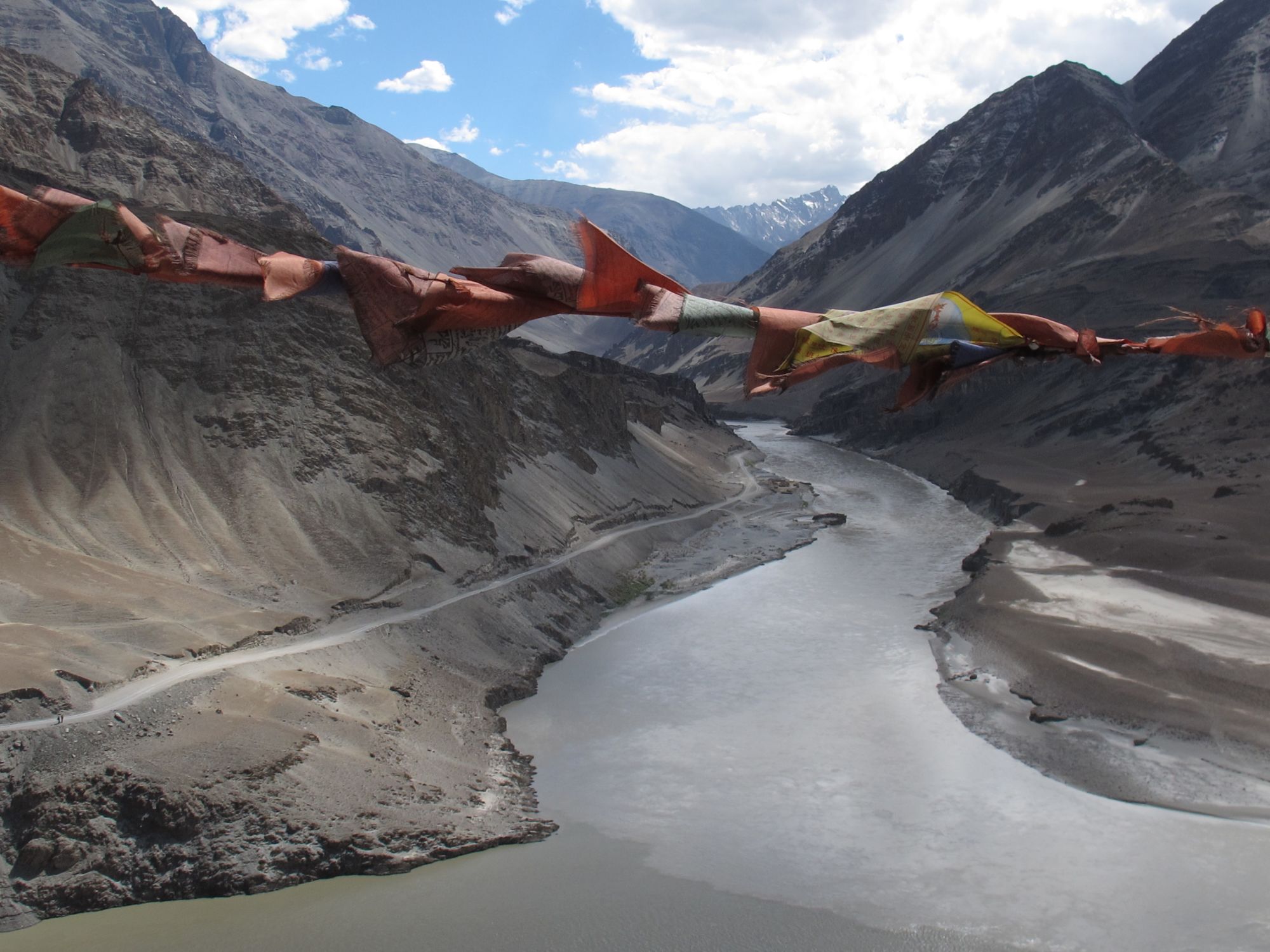 Le Ladakh luxueux de Leh: indus river