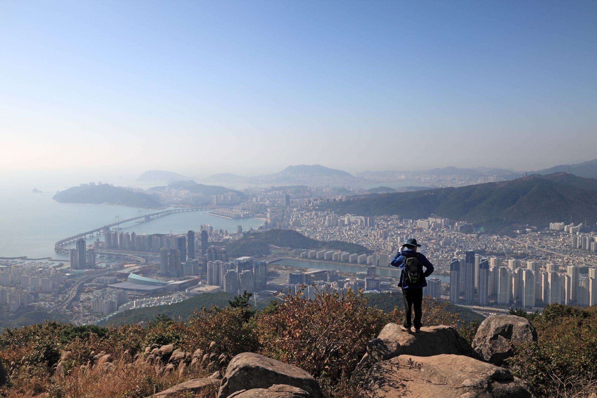 Découverte active de la Corée du Sud de Séoul: View of Busan Centum City