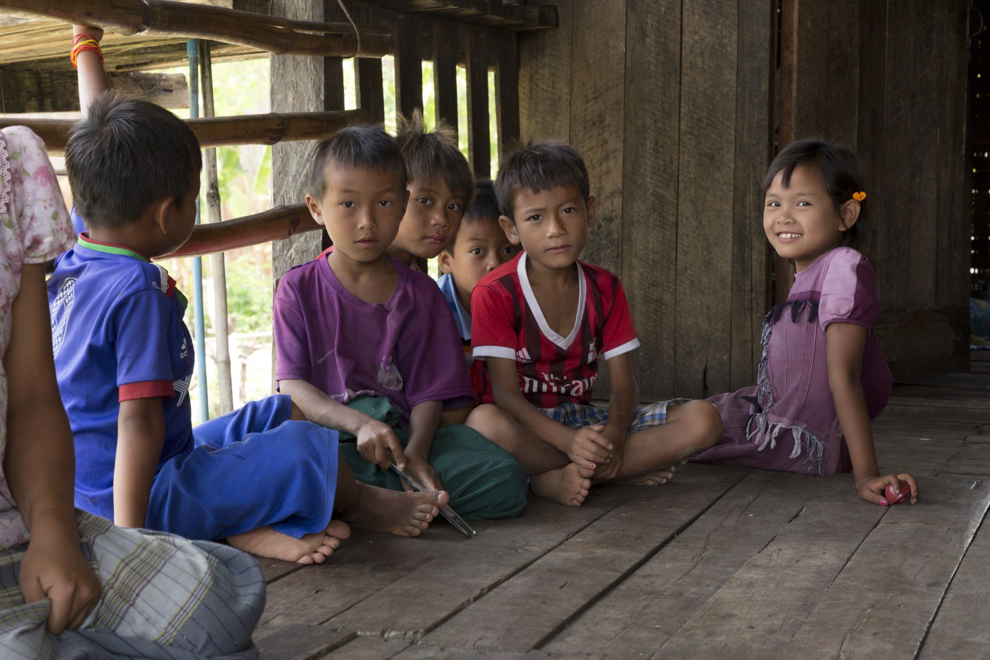 Le Myanmar authentique de Yangon: Sagar Lake Village Kids