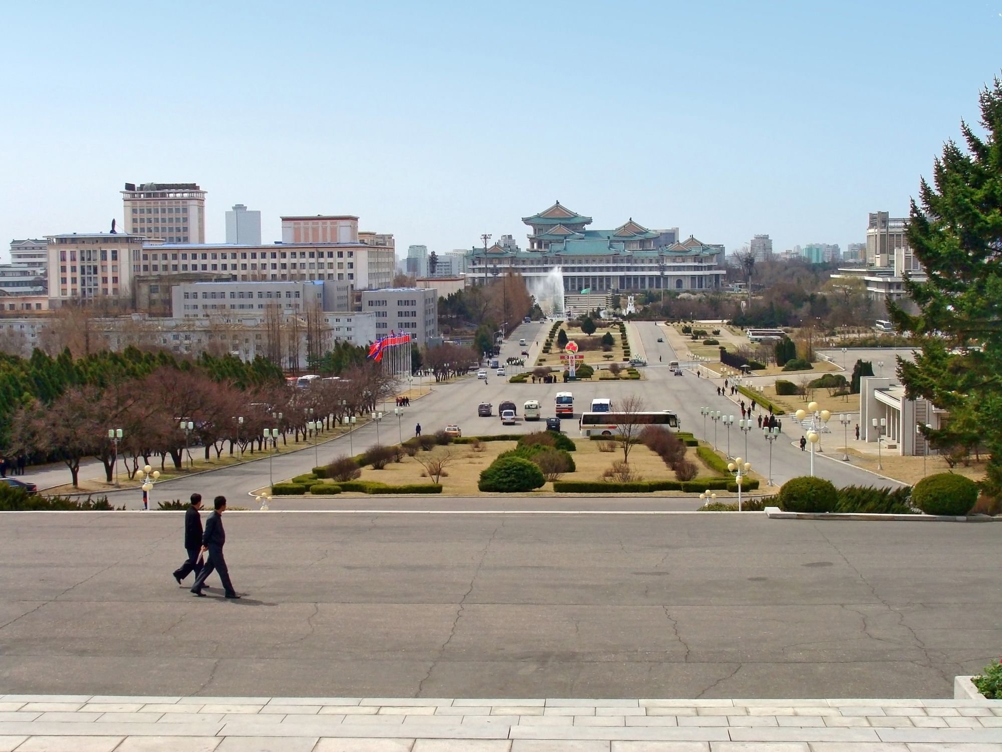 Grand circuit en Corée du Nord de Pyongyang: Pyongyang: City Center