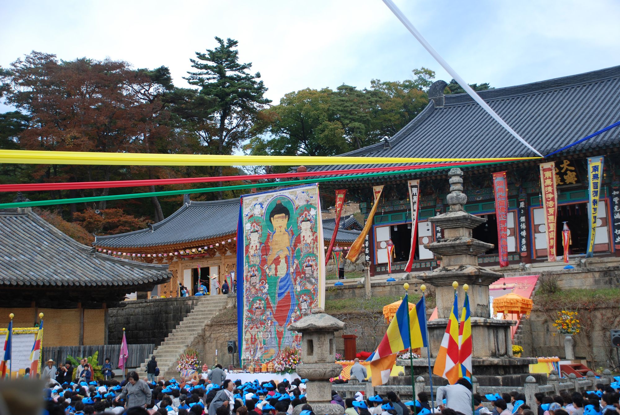 Circuit en voiture de location «L'éclat de la Corée du Sud» de Séoul: Busan Gayasan National Park Haeinsa temple