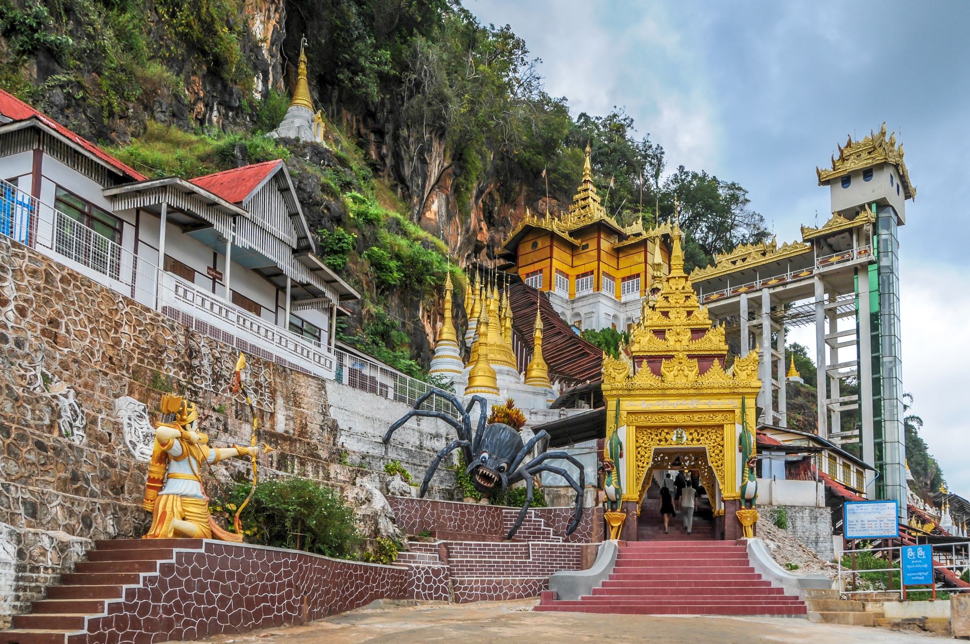 Le Myanmar authentique de Yangon: Pindaya Caves