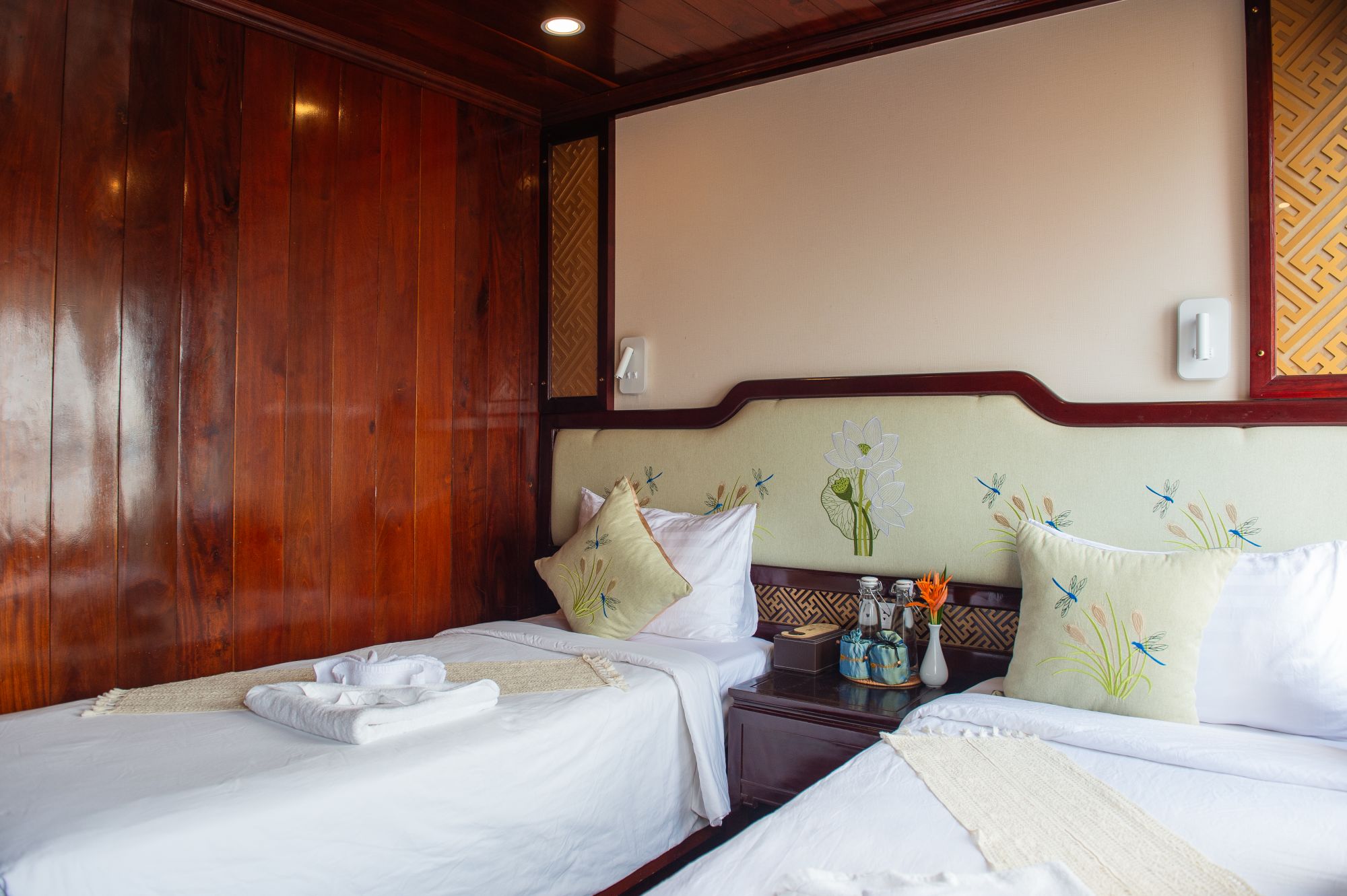Mekong Delta Flusskreuzfahrten mit «Mekong Eyes» ab Saigon: Twin Cabin