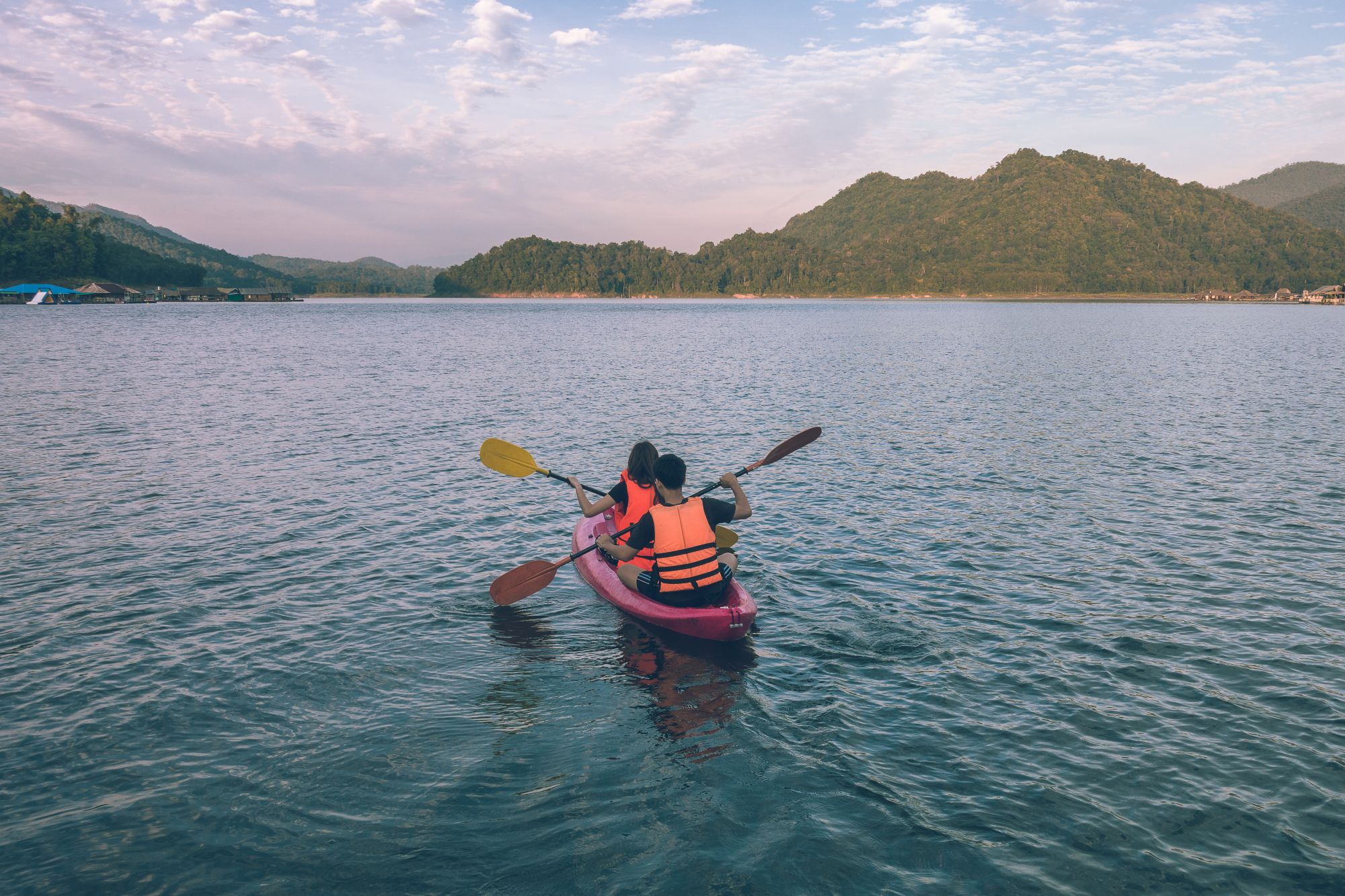 Le nord de la Thaïlande en action: nature & éléphants de Chiang Mai: Northern Thailand Mae Ngat Dam Kayaking