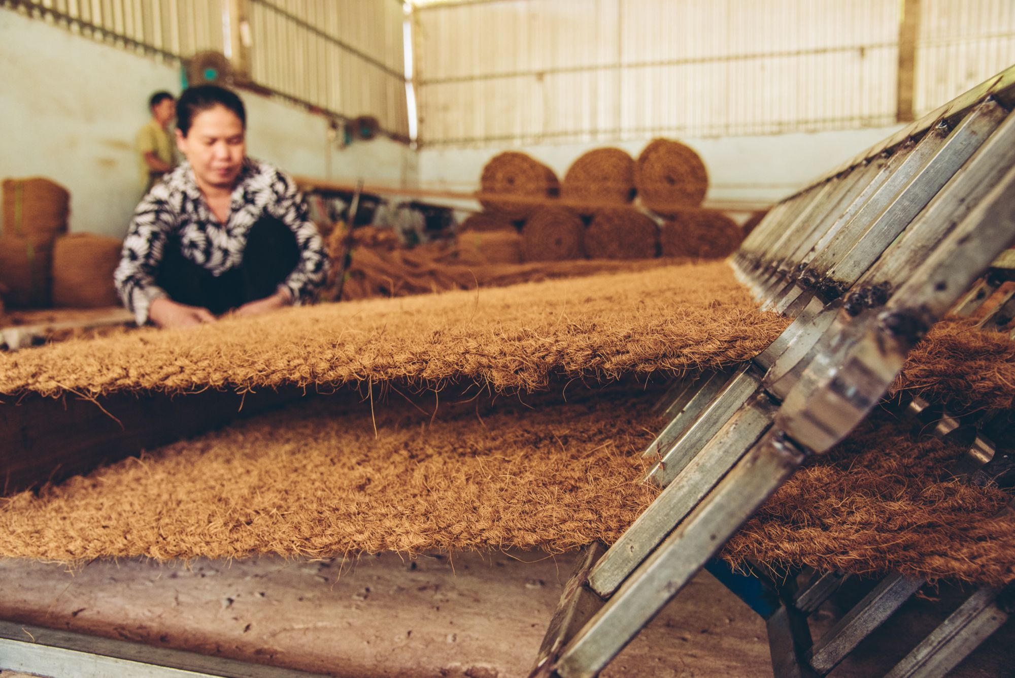Le fascinant delta du Mékong - de/à Saigon: Mekong Delta coconut factory