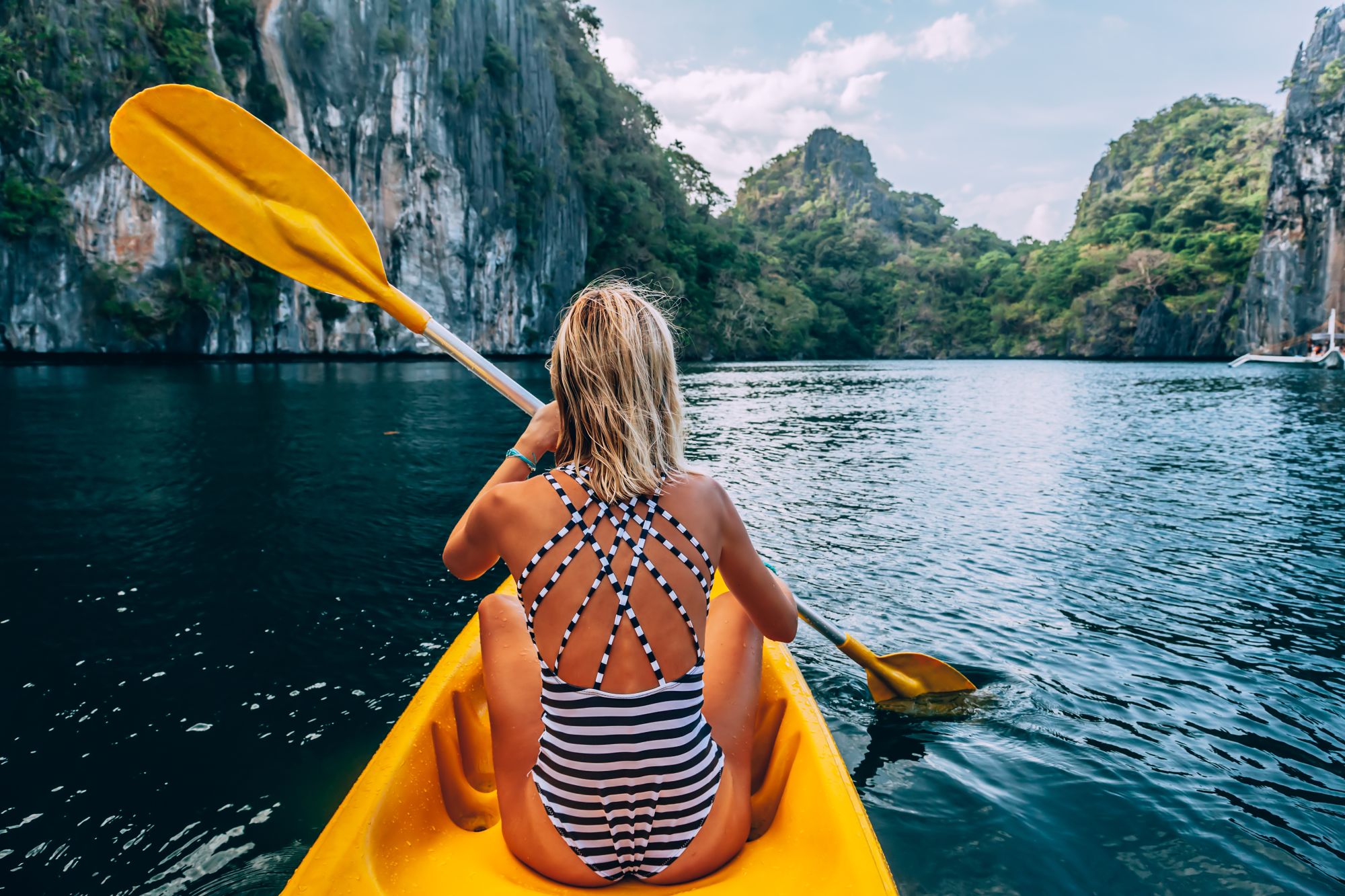 D’île en île individuellement aux Philippines de Manille: Palawan El Nido Kayaking
