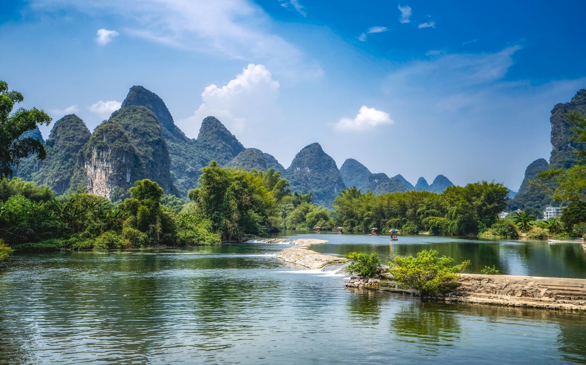 Les hauts lieux de la Chine de Pékin: Yangshuo - Yulong River