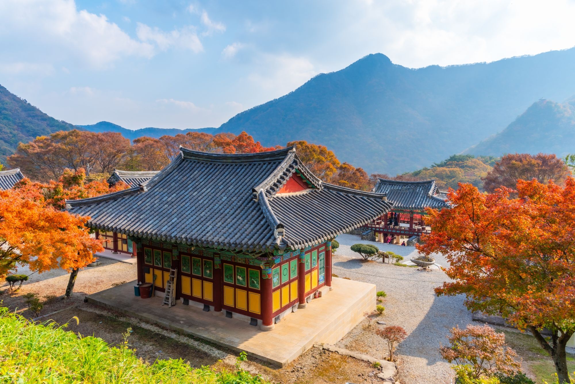 L’ouest inconnu de la Corée du Sud de Séoul: Byeongnyeonam Temple at Naejangsan NP
