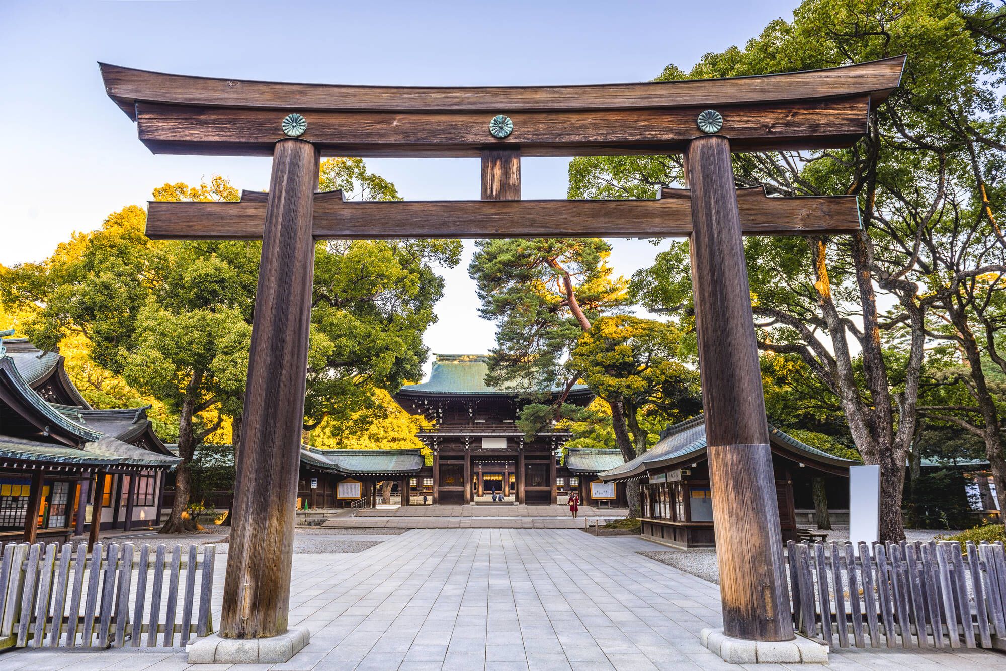 Japan auf neuen Wegen ab Tokio: Entrance of Meiji Shrine