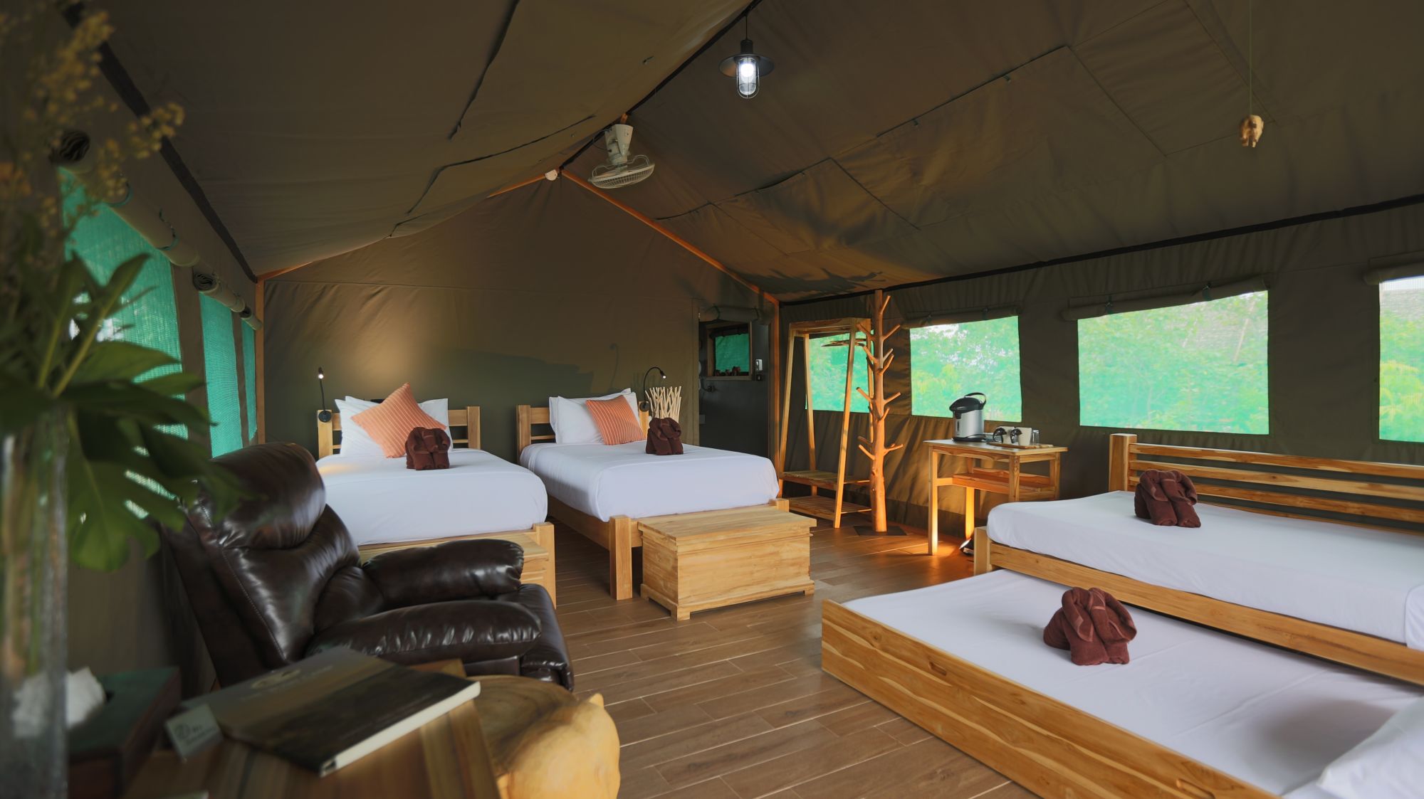 The Bush Camp Chiang Mai - 2 jours: room: Tent | 4 Persons