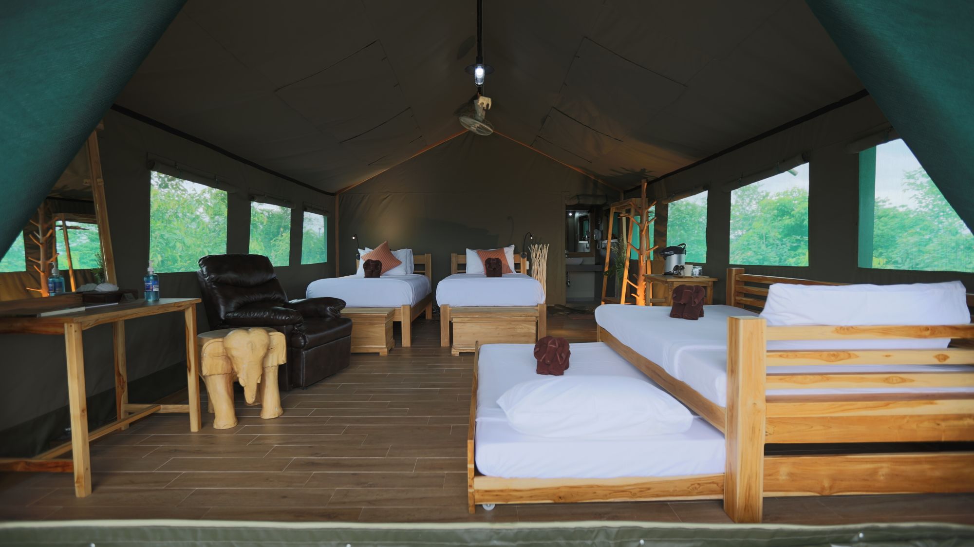 The Bush Camp Chiang Mai - 2 jours: room: Tent | 4 Persons