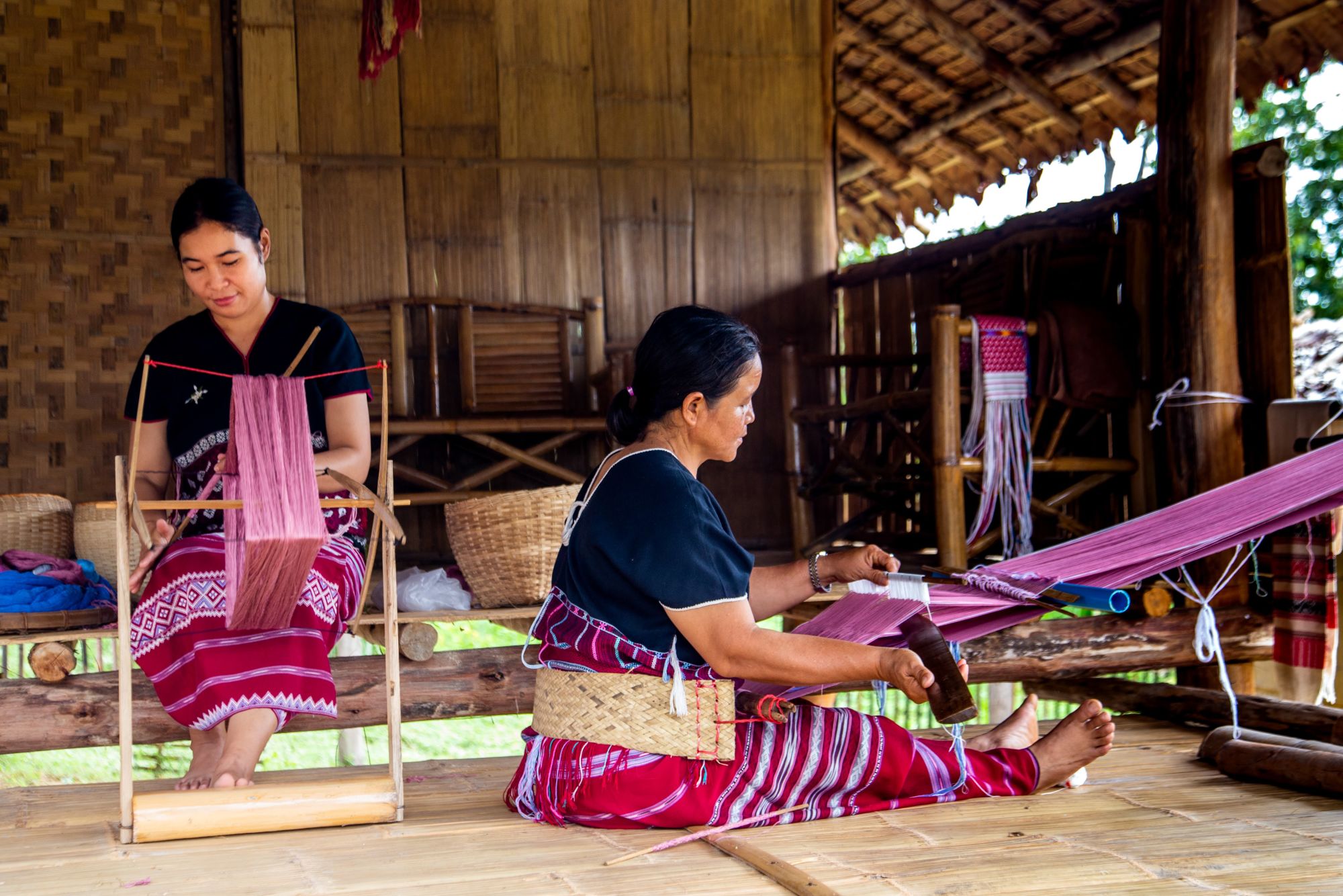 The Bush Camp Chiang Mai - 2 jours: activities: weaving