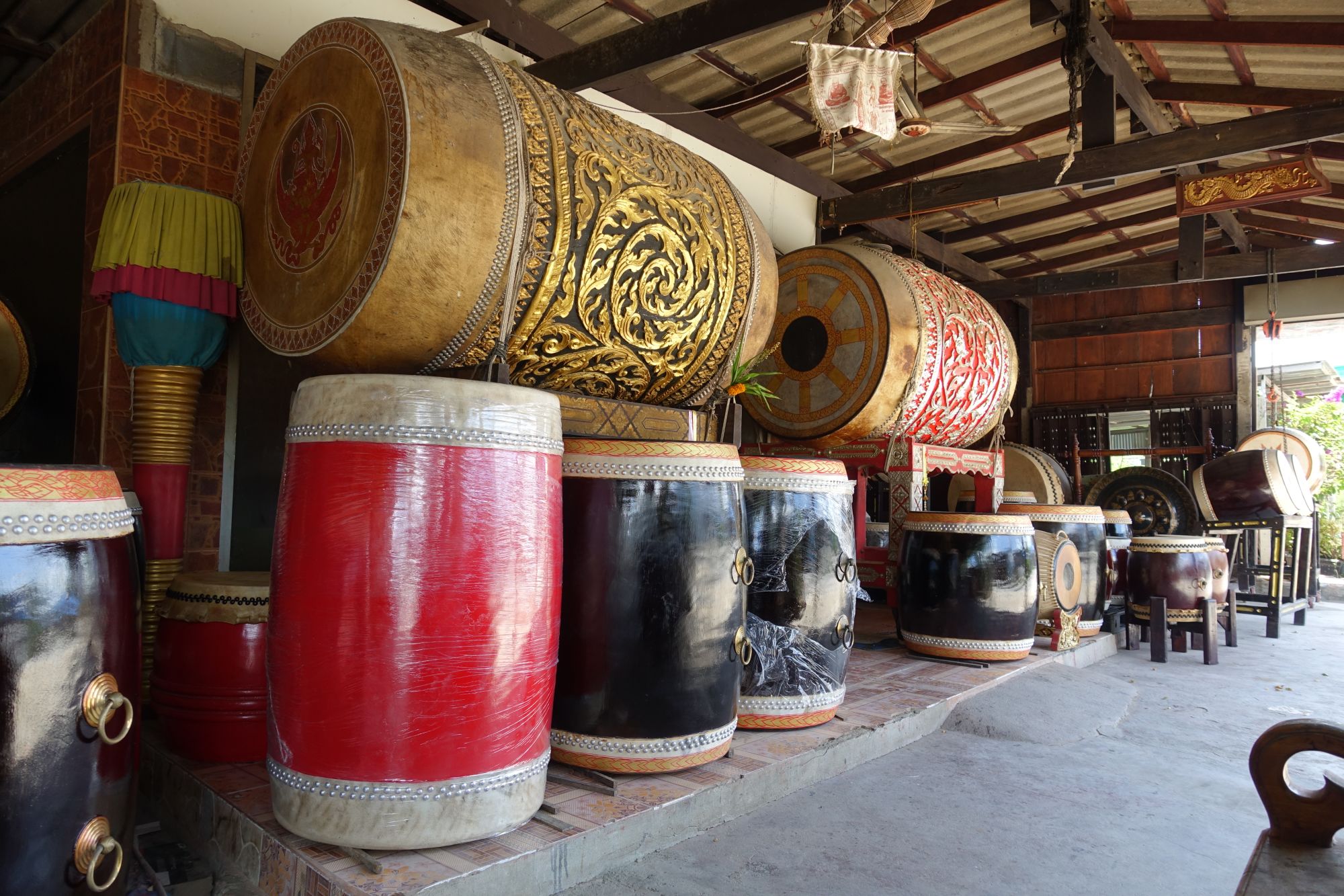 La magie d'Uthai Thani de Bangkok: Drums production