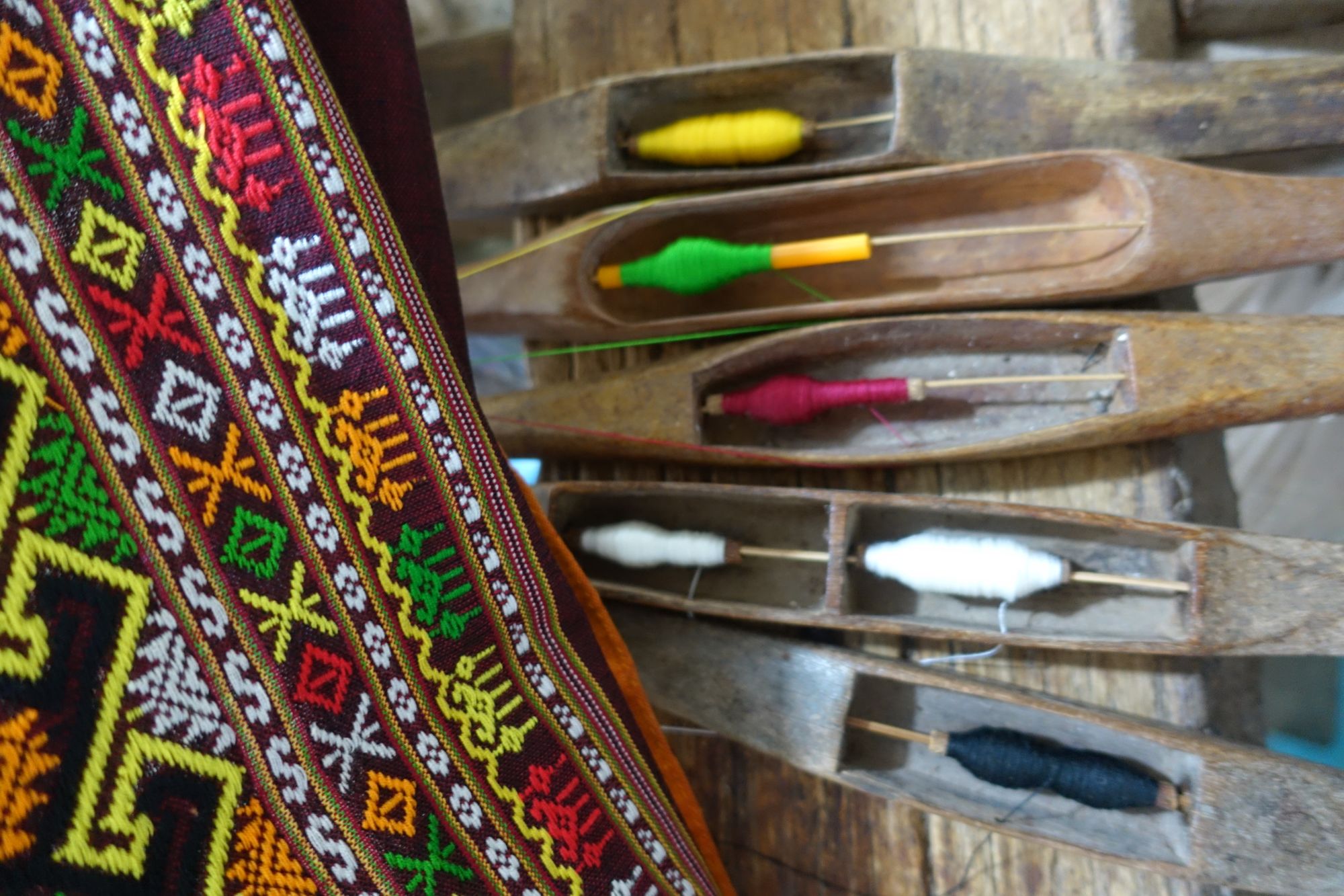 La magie d'Uthai Thani de Bangkok: Weaving tools