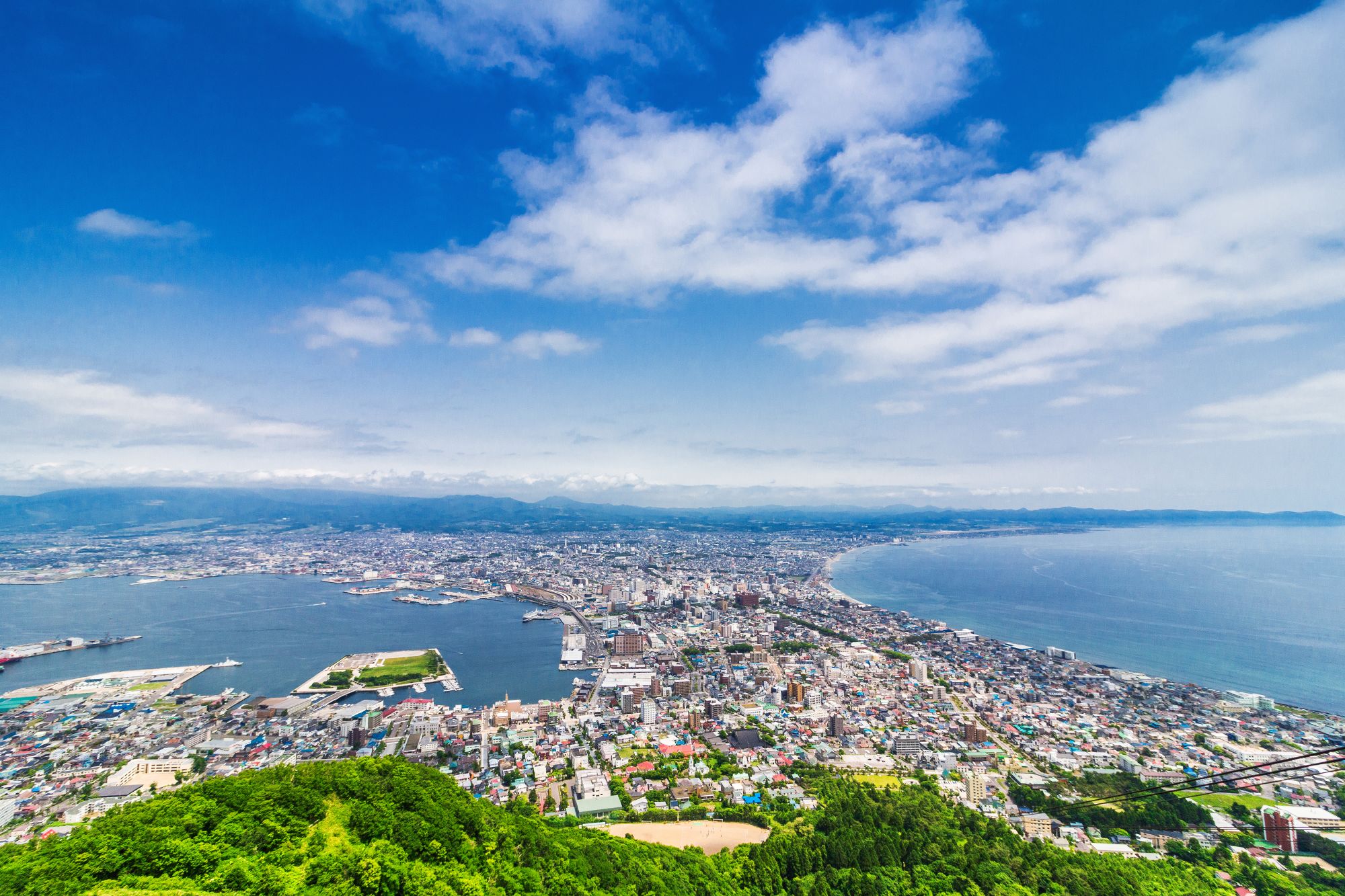 Circuit en groupe «Samouraï» de Hakodate: View of Hakodateyama