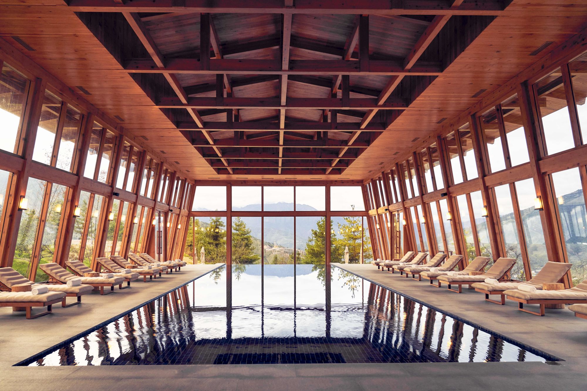 Six Senses Bhoutan pour les fins connaisseurs de Paro: pool: Swimming Pool