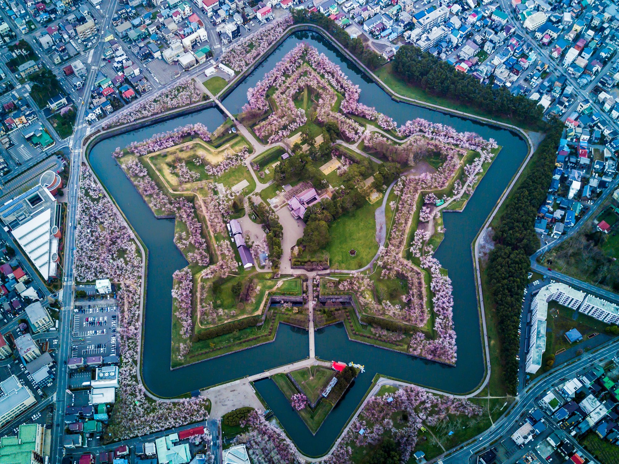 Circuit en groupe «Samouraï» de Hakodate: View of Fort Goryokaku in Hakodate