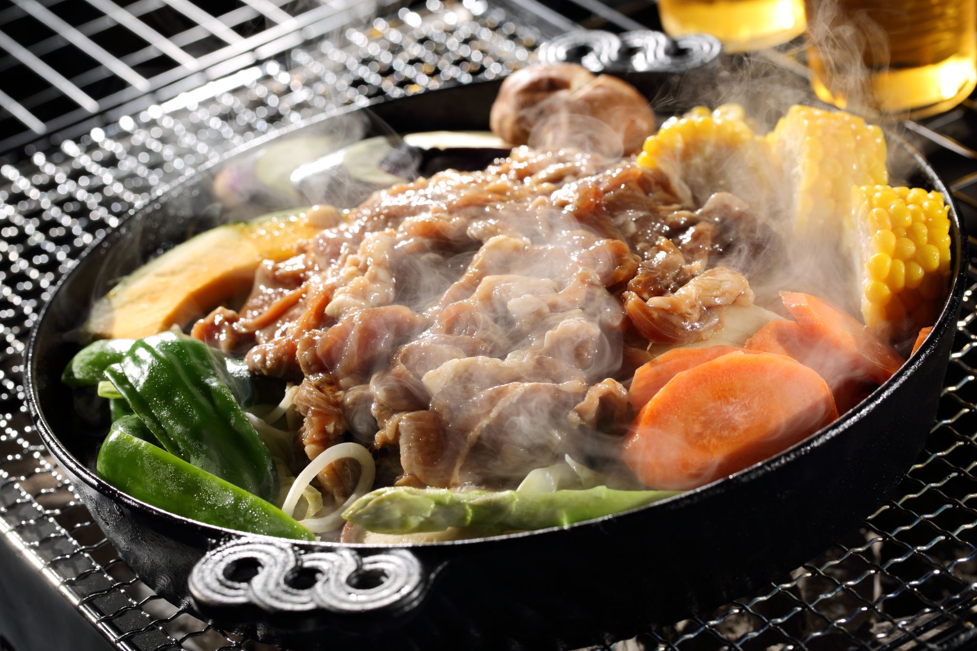 Circuit en voiture de location «Hokkaido Intensive» de Sapporo: ”Genghis Khan” - Local cuisine in Hokkaido