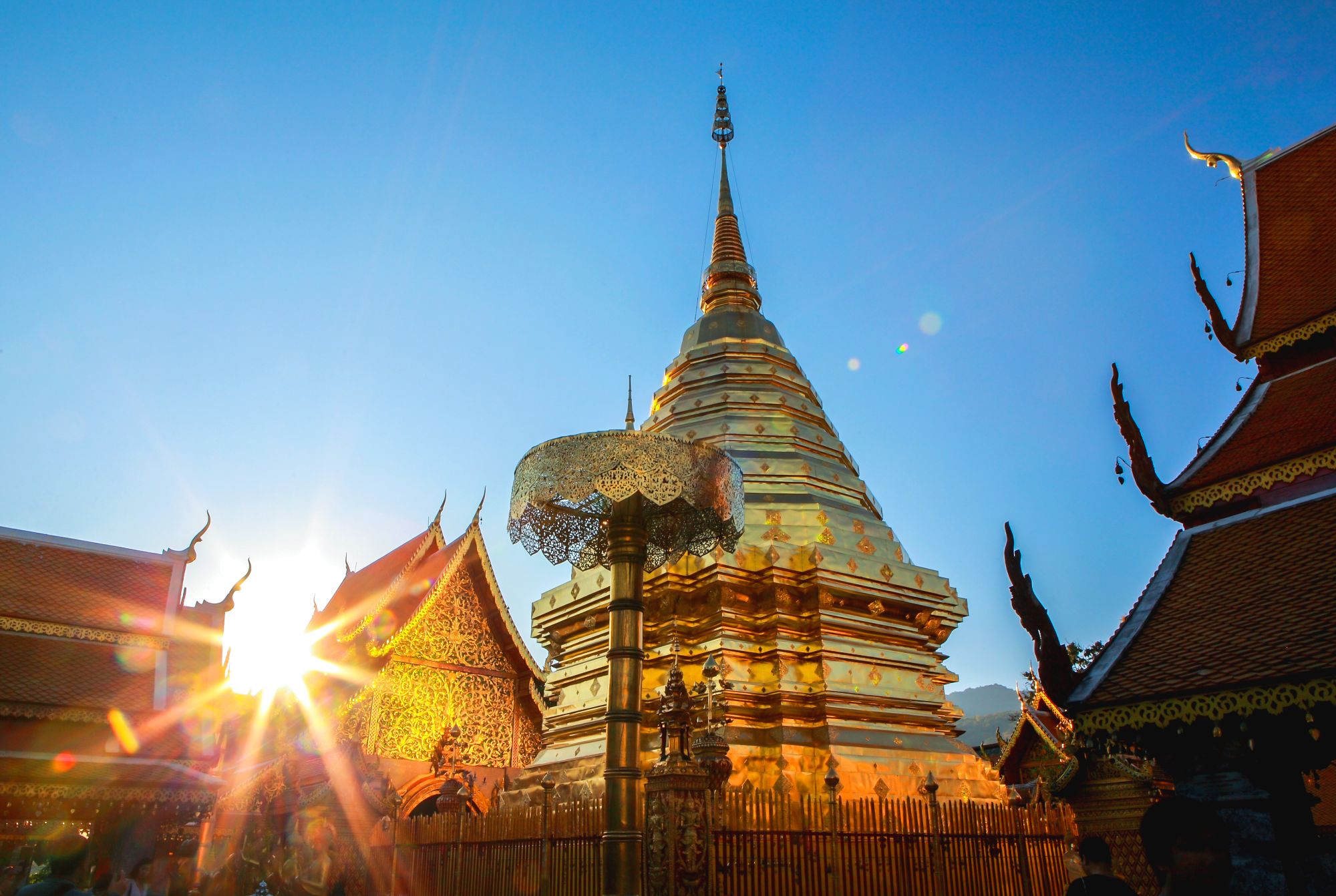 Im Herzen Siams ab Chiang Mai: Doi Suthep Sunset
