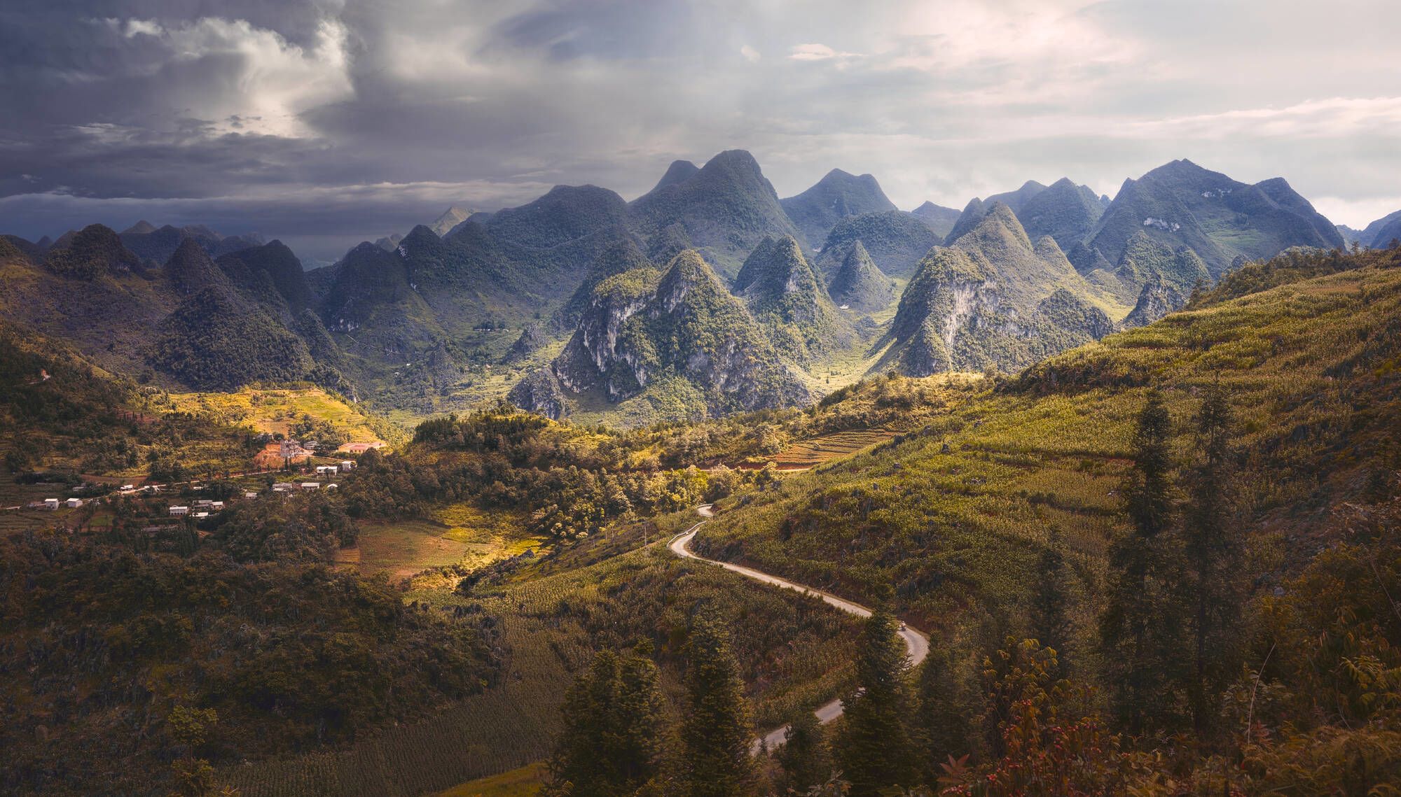 Nord Vietnam sauvage de Hanoi: Beautiful Karst Plateau Dong Van