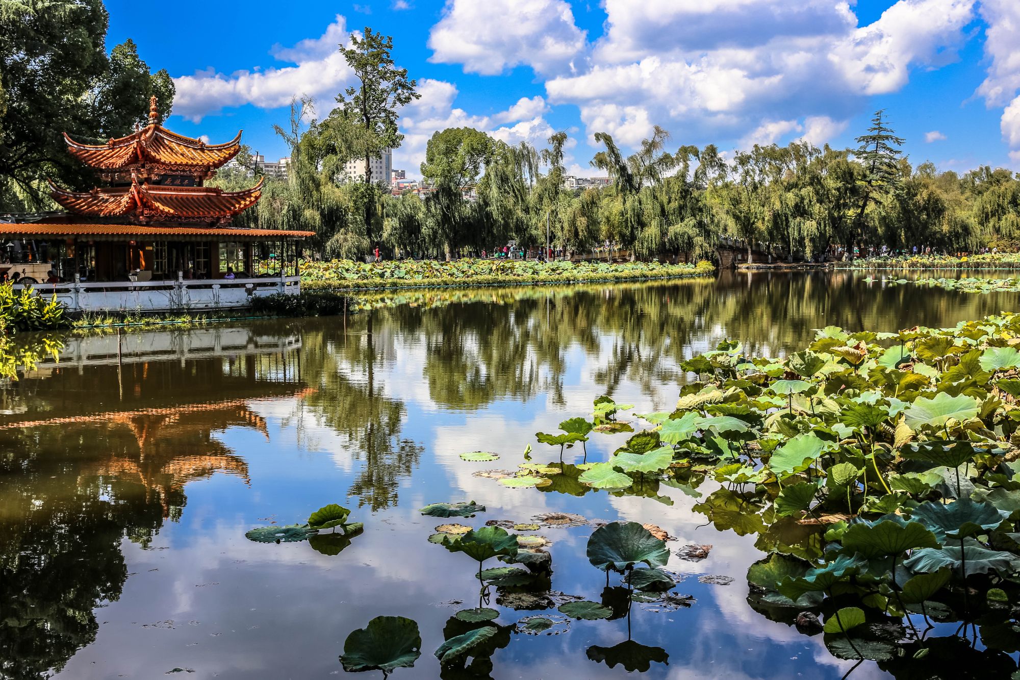 Yunnan - Laos: sur les rails entre deux mondes de Kunming: Kunming Green Lake Park