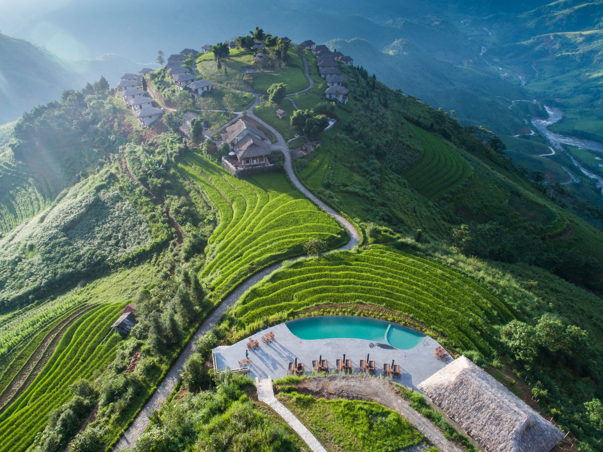 Abenteuer Sapa «Authentic Package» ab Hanoi: Topas Ecolodge Property