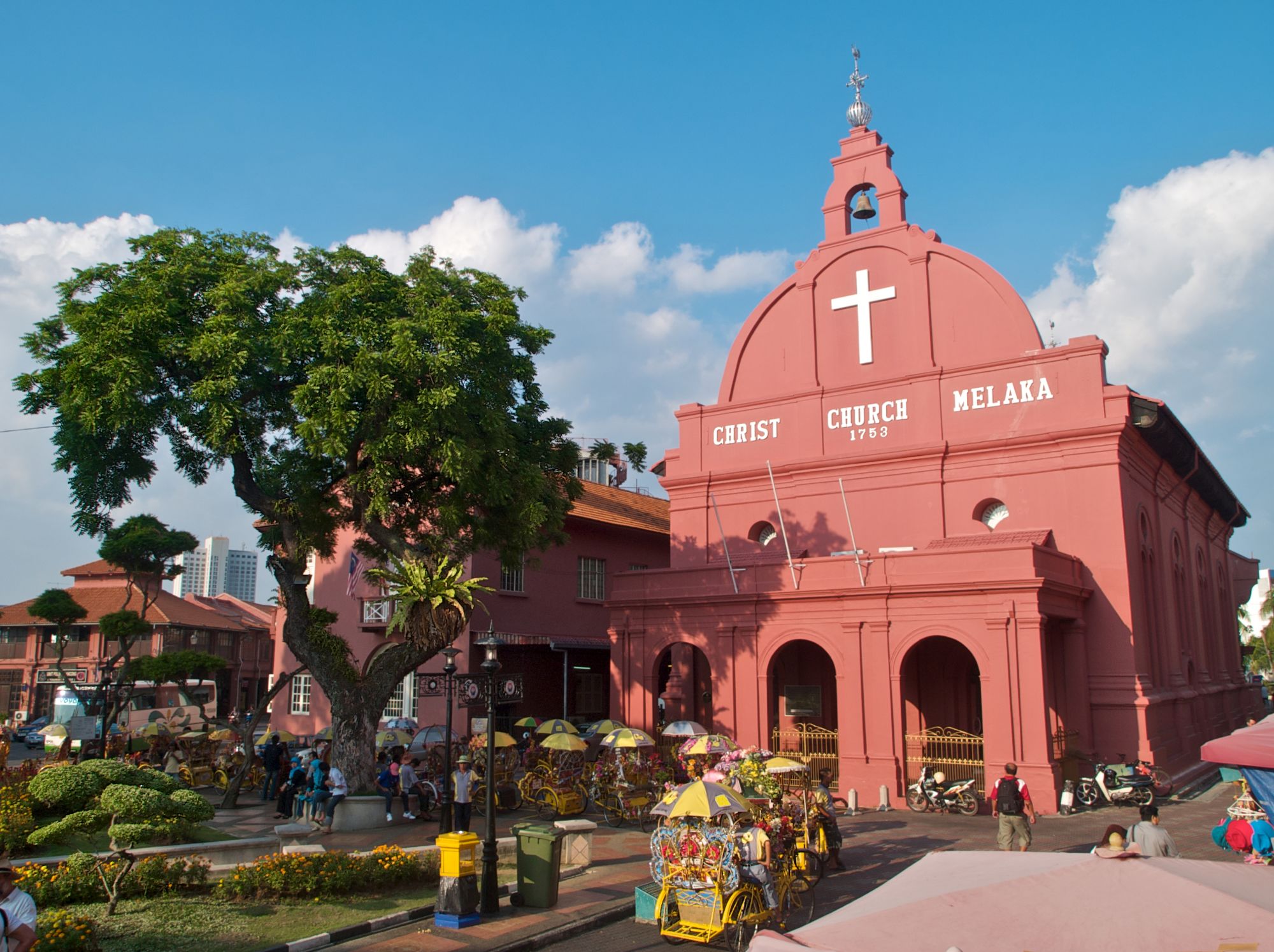 Malacca - la cité historique de Kuala Lumpur: Malacca: Christ Church