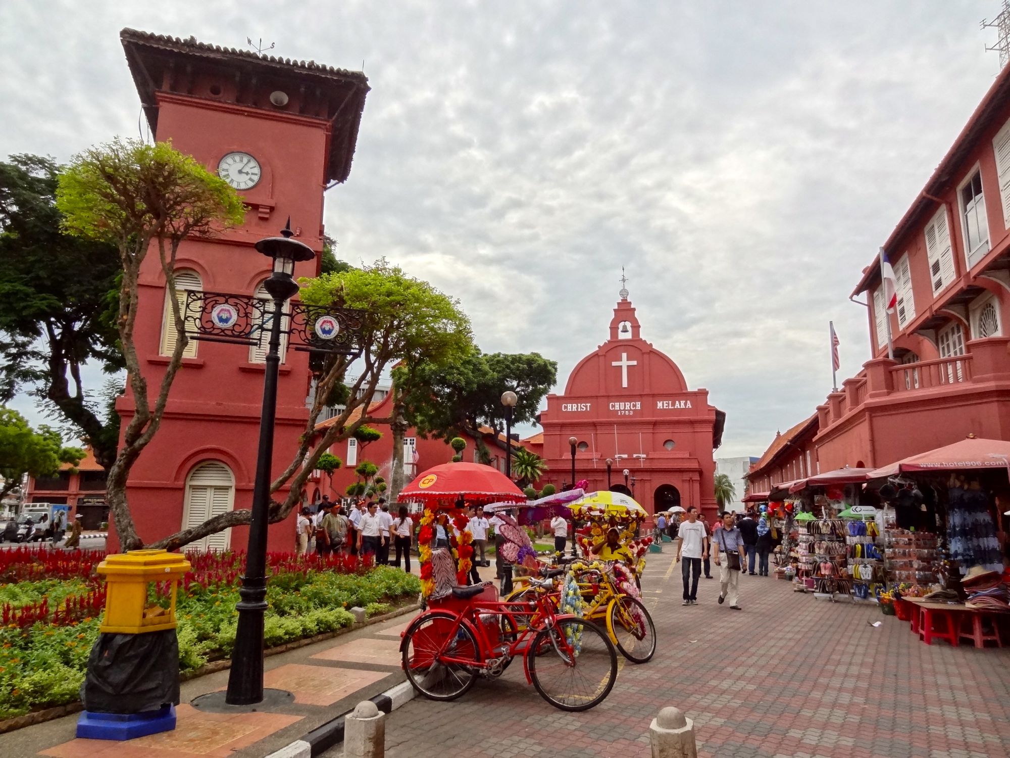 Malacca - la cité historique de Kuala Lumpur: Malacca: Street life