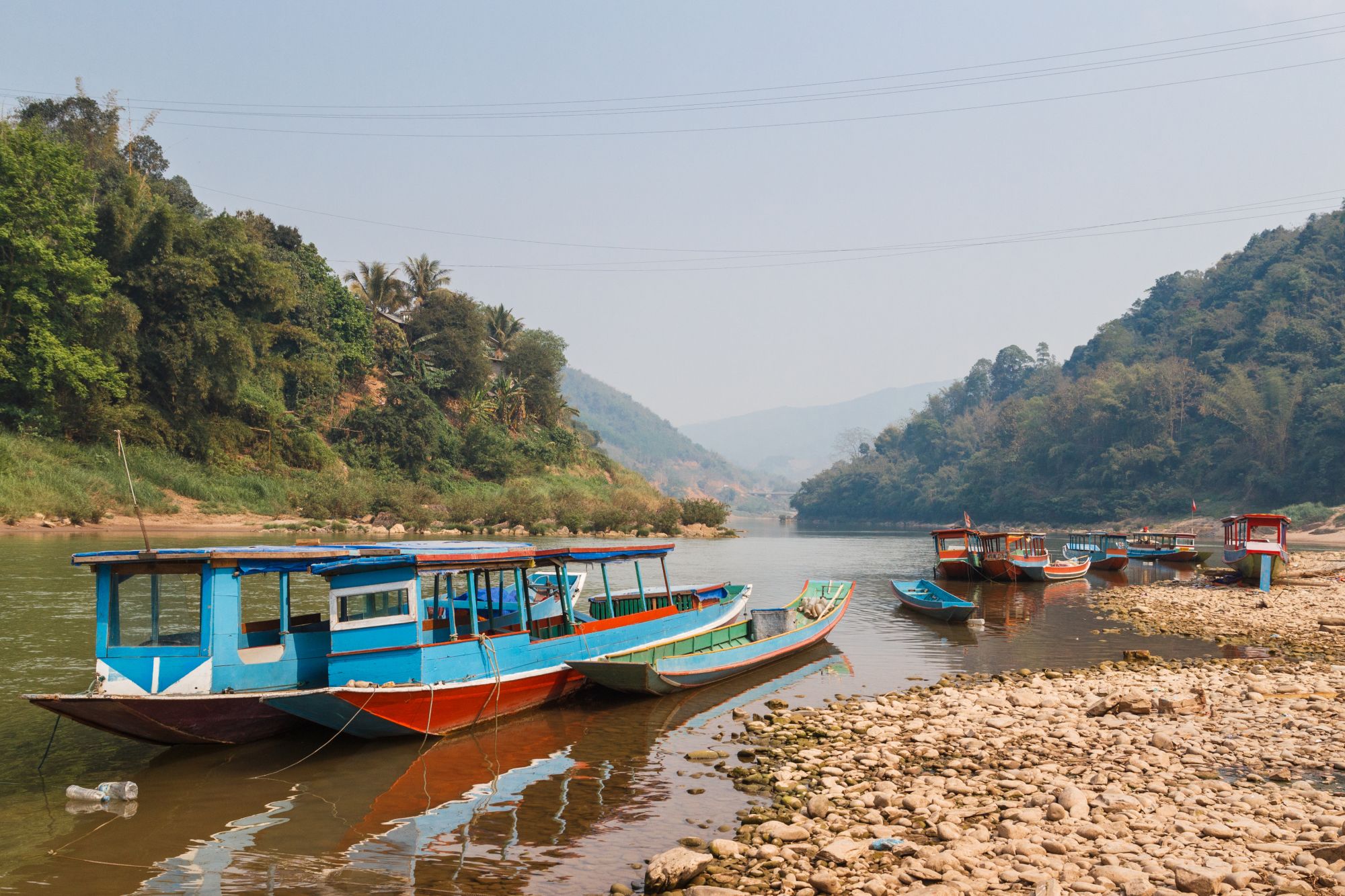 Par voie terrestre du Laos au Vietnam de Luang Prabang: Laos Muang Khua