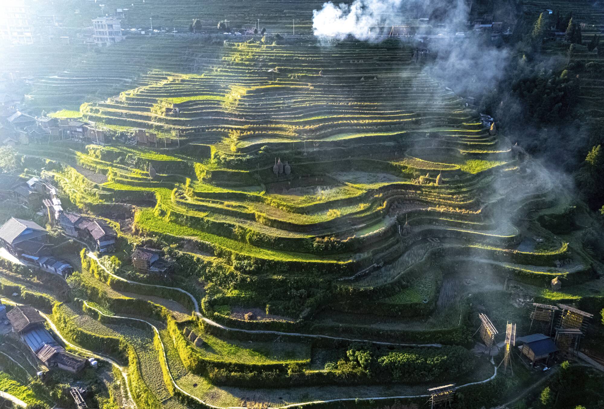 Magische Landschaften & lebendige Traditionen ab Guiyang: Jiabang Rice Terraces
