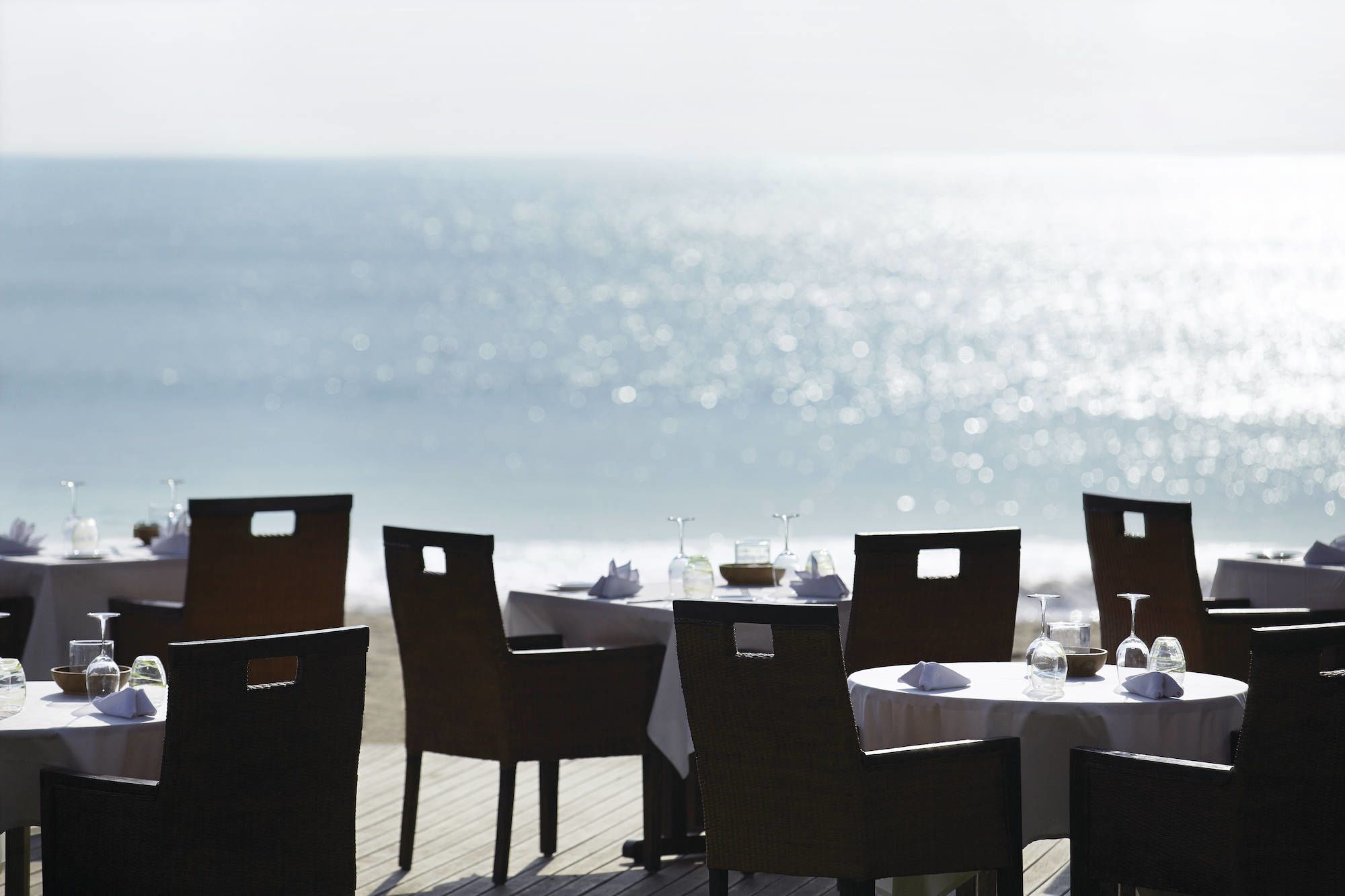 Jimbaran Puri, A Belmond Hotel à Sud de Bali: Restaurant on the beach