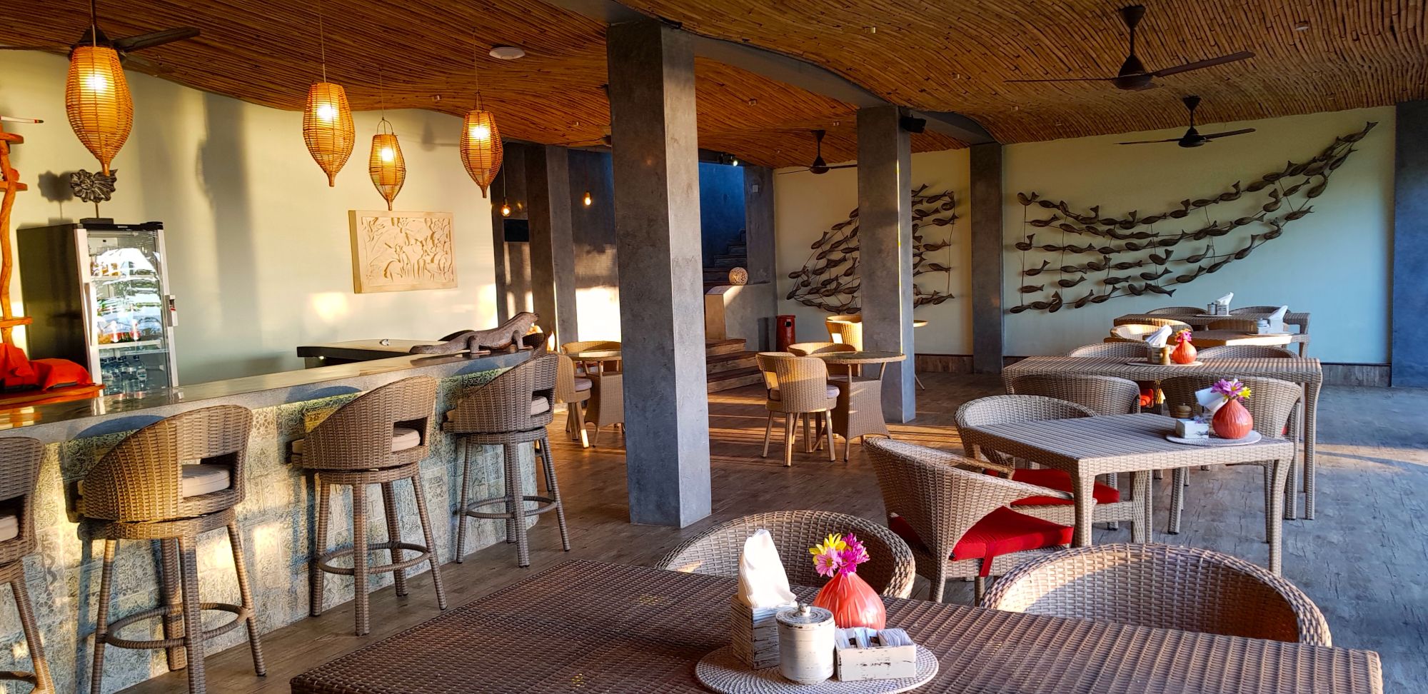 Puri Dajuma Beach Eco-Resort & Spa à Nord de Bali: Restaurant Bendega - Overview