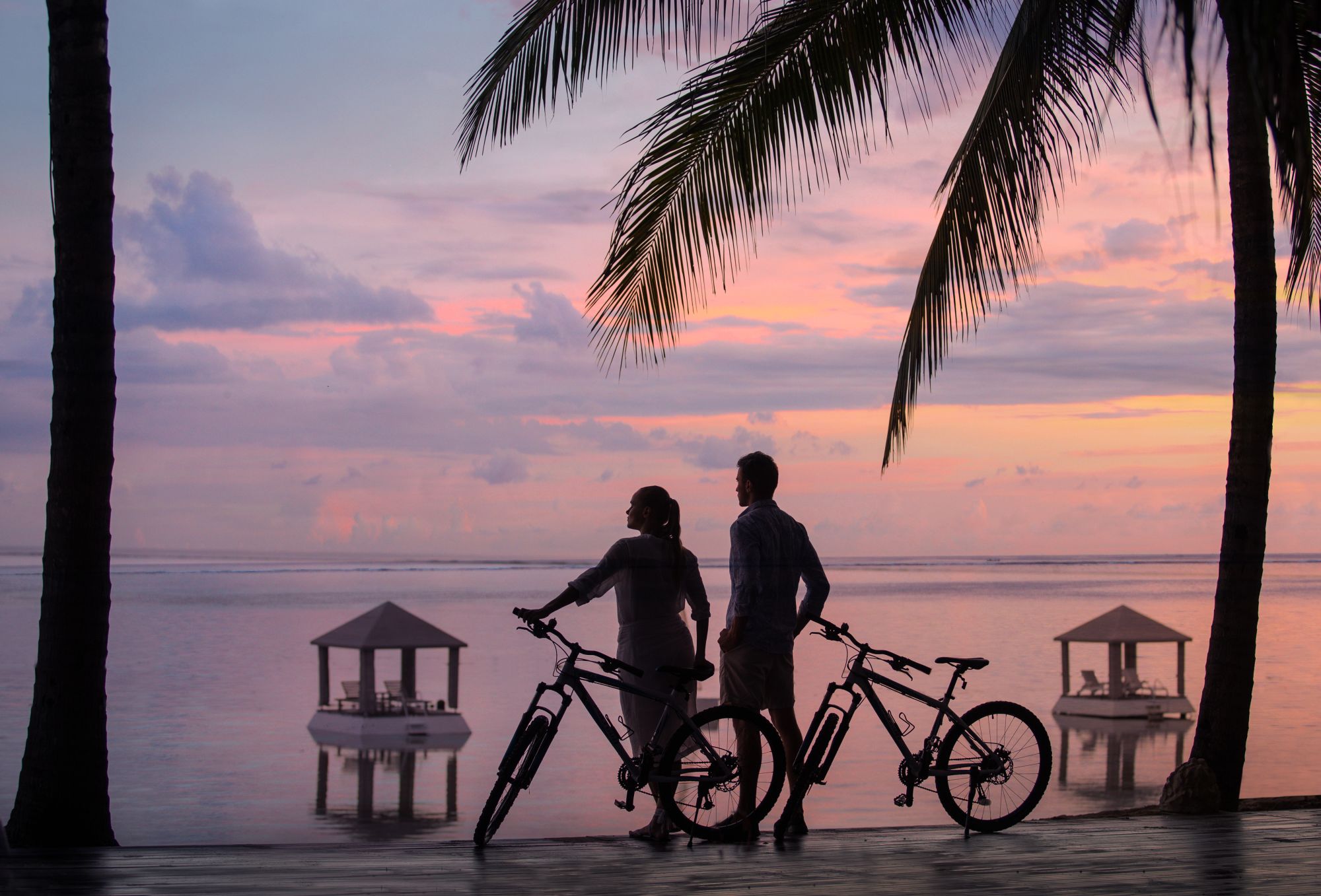 Puri Santrian in Südbali:  Cycling