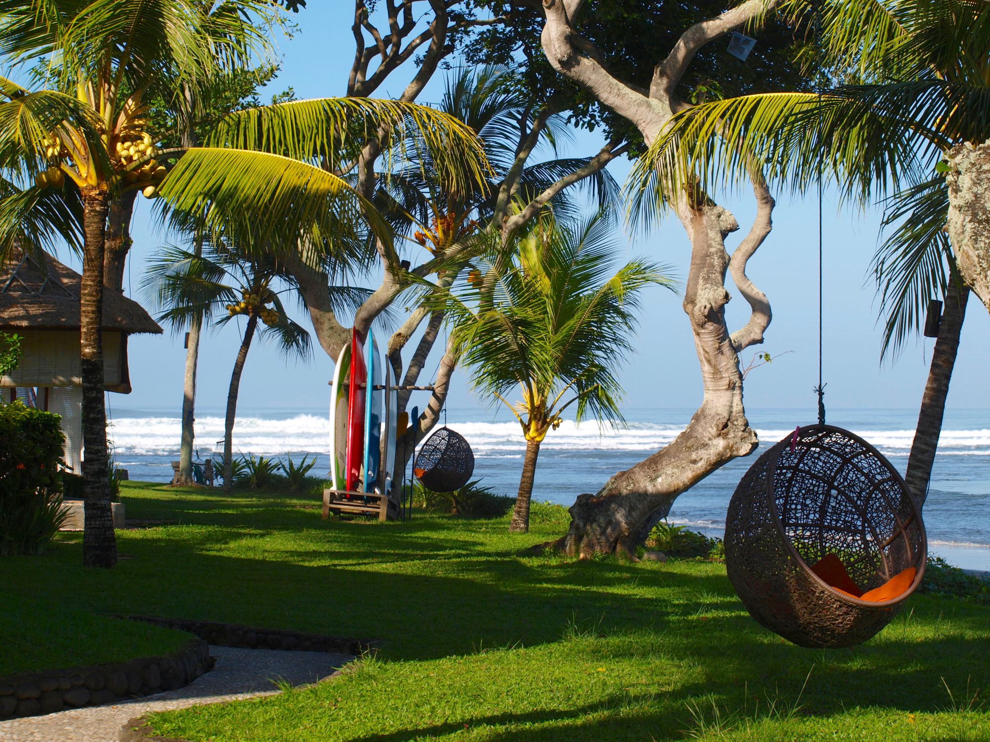 Puri Dajuma Beach Eco-Resort & Spa à Nord de Bali: Garden