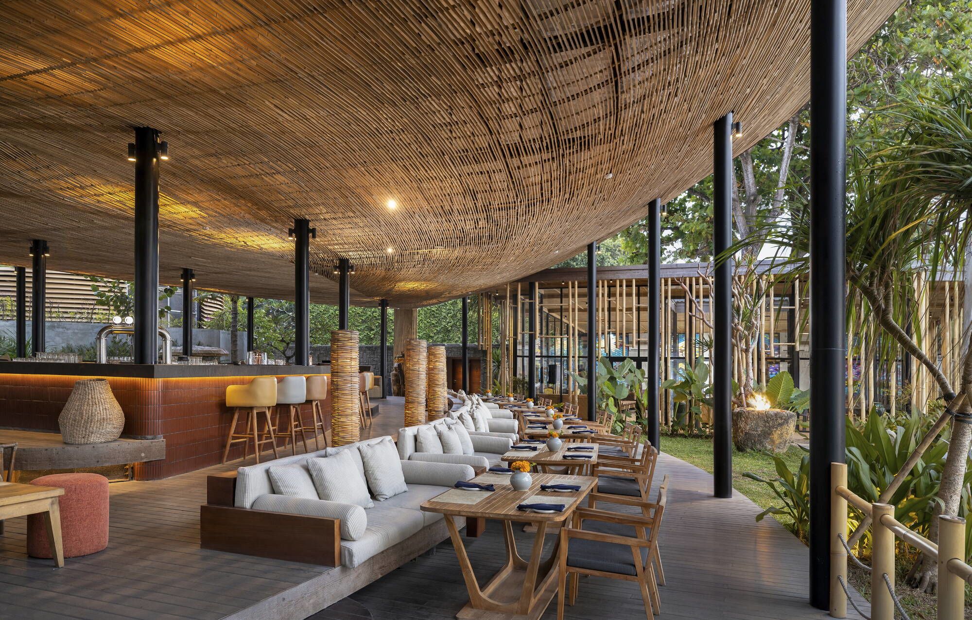 Segara Village in Südbali: Byrd House Dining area