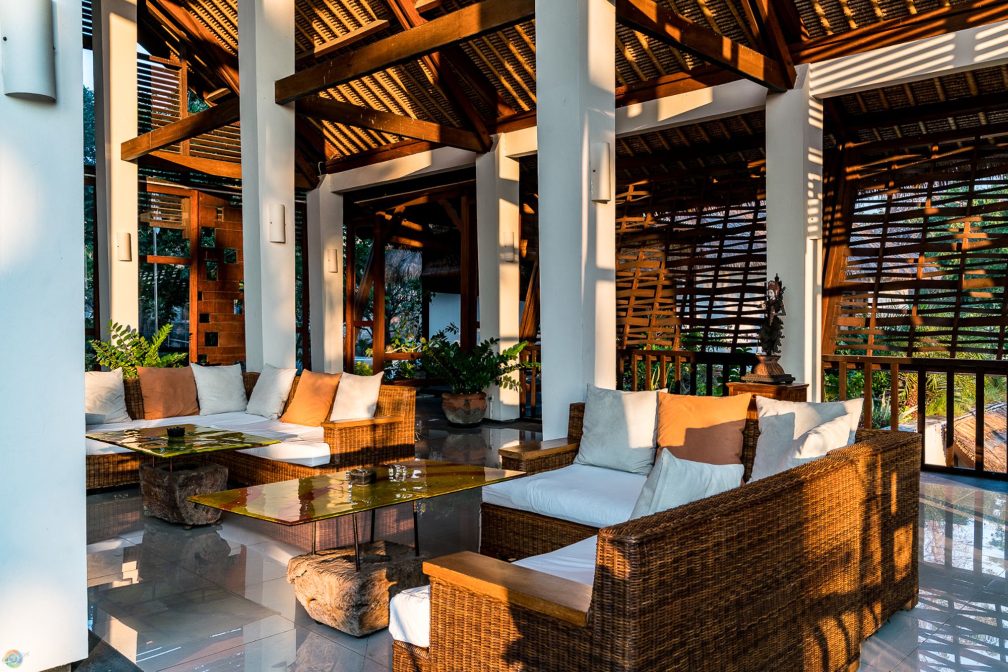Siddhartha Oceanfront Resort & Spa à Ouest de Bali: Reception Lounge