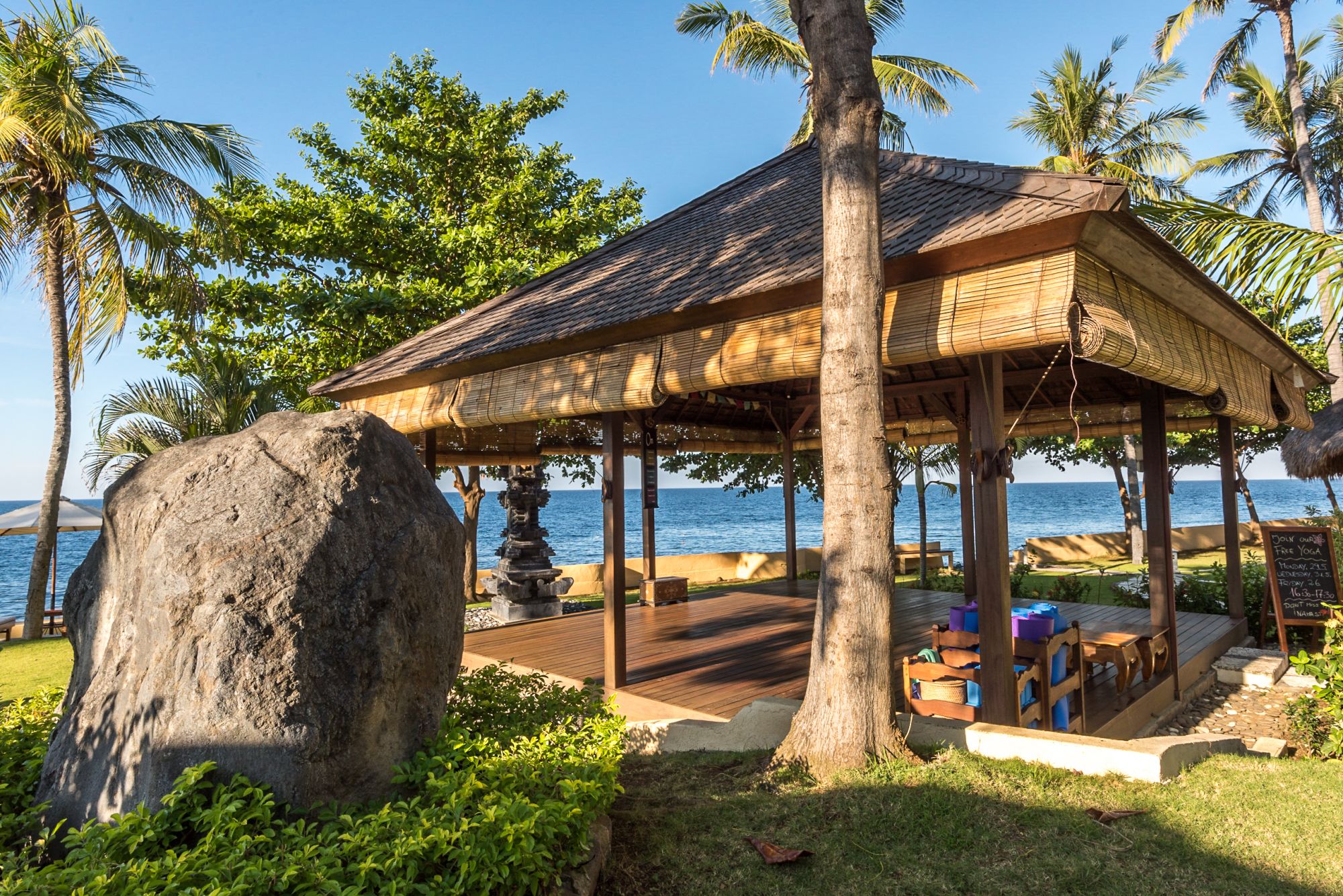 Siddhartha Oceanfront Resort & Spa à Ouest de Bali: Oceanfront Yoga Studio