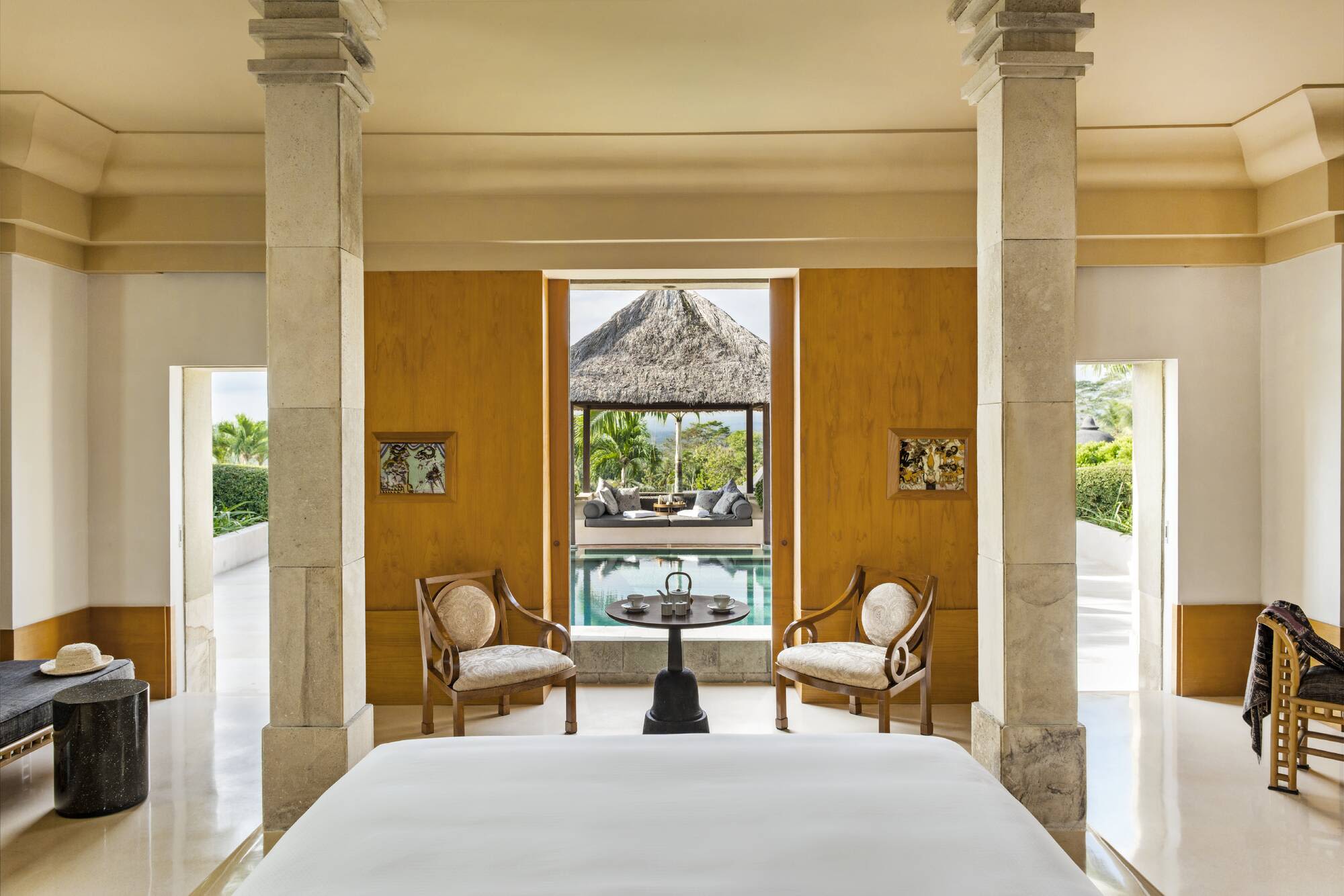 Amanjiwo in Yogyakarta:  Garden Pool Pavilion