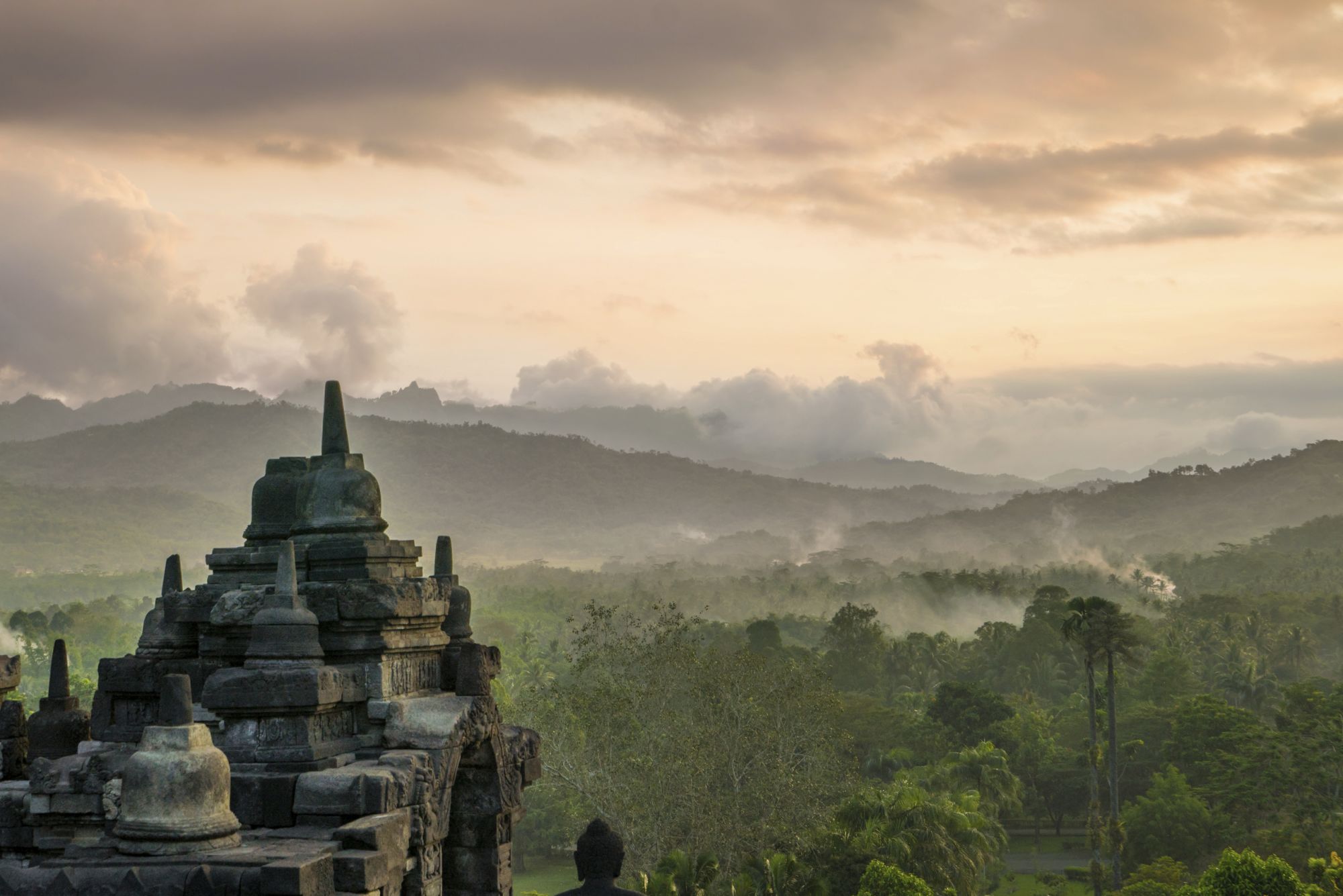 Amanjiwo in Yogyakarta:  Borobudur