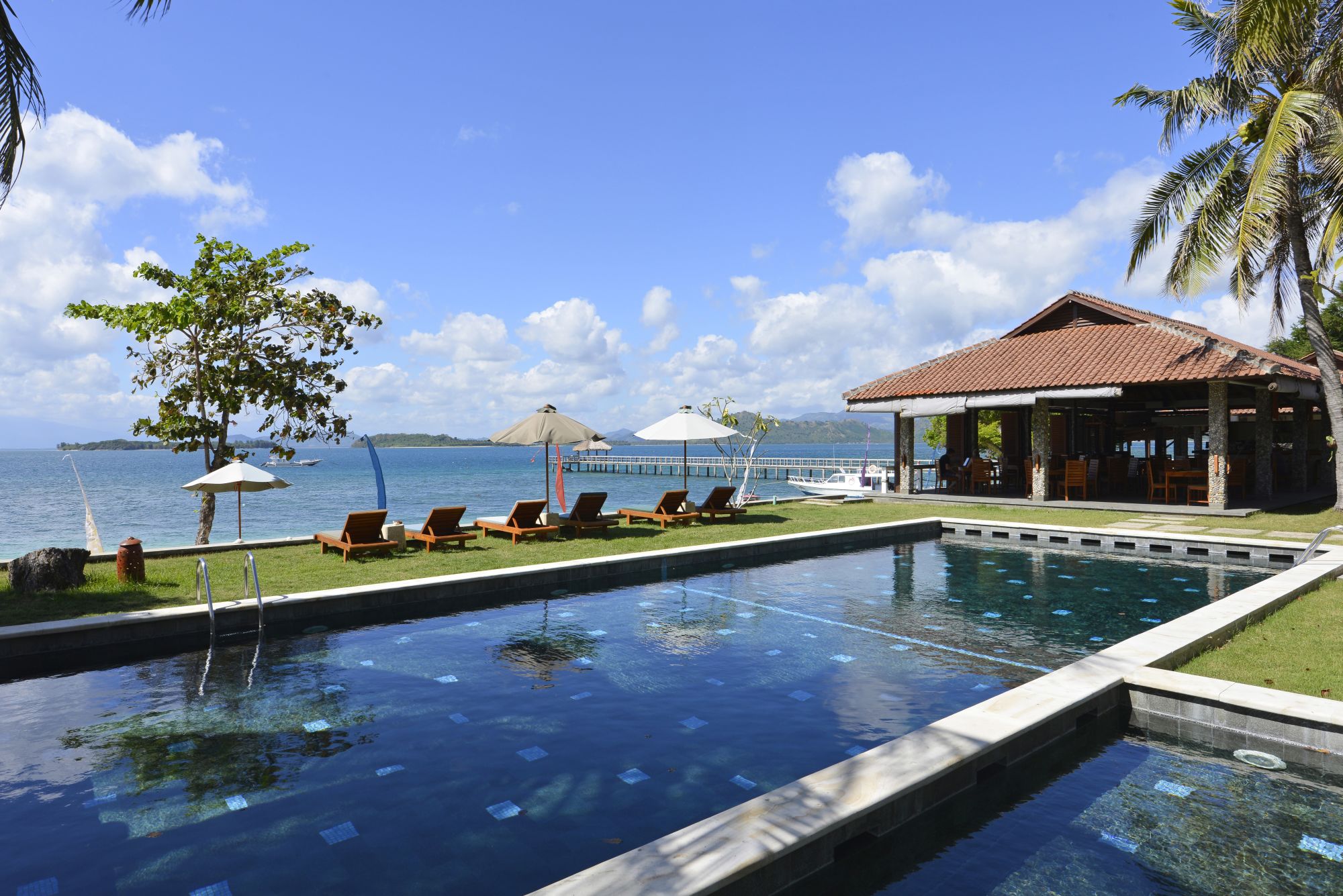 Cocotinos Sekotong à Lombok: Swimming pool