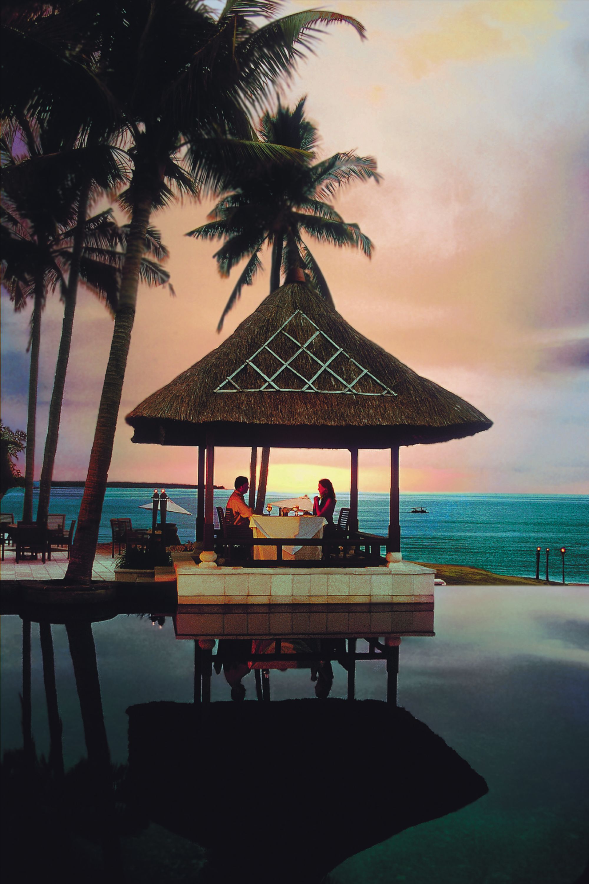 The Oberoi Beach Resort, Lombok: Romantic Dining