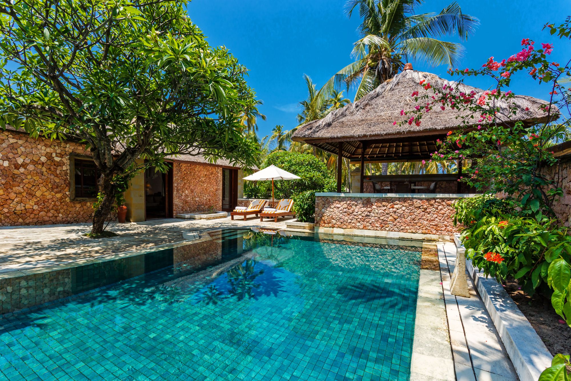 The Oberoi Beach Resort, Lombok: Villa Gardenview Pool