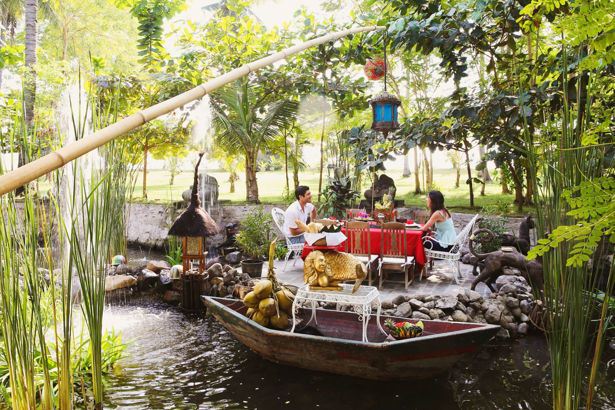 Tugu Lombok: Lotus Pond - Dining