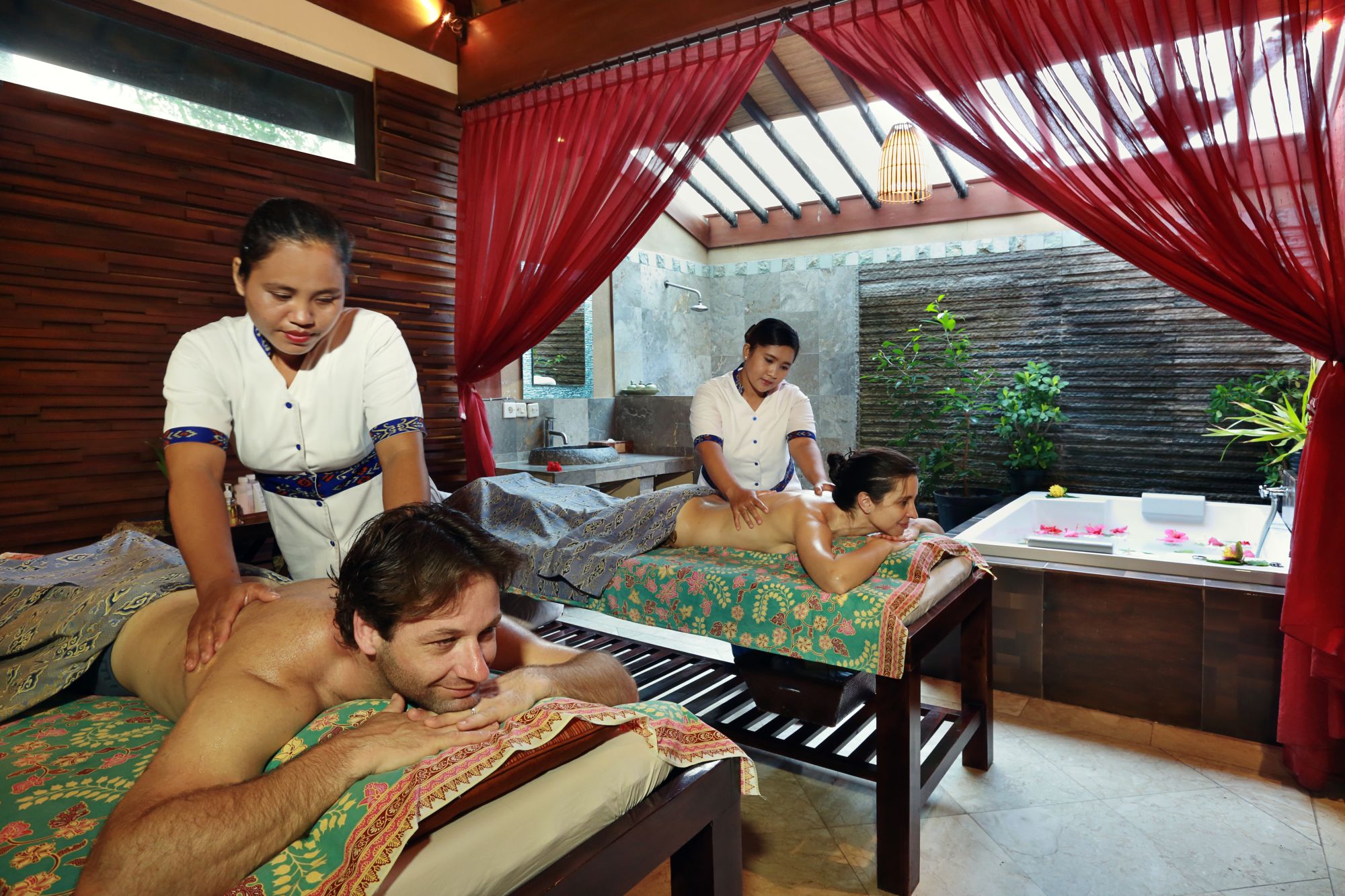 Vila Ombak à Gili:  Spa