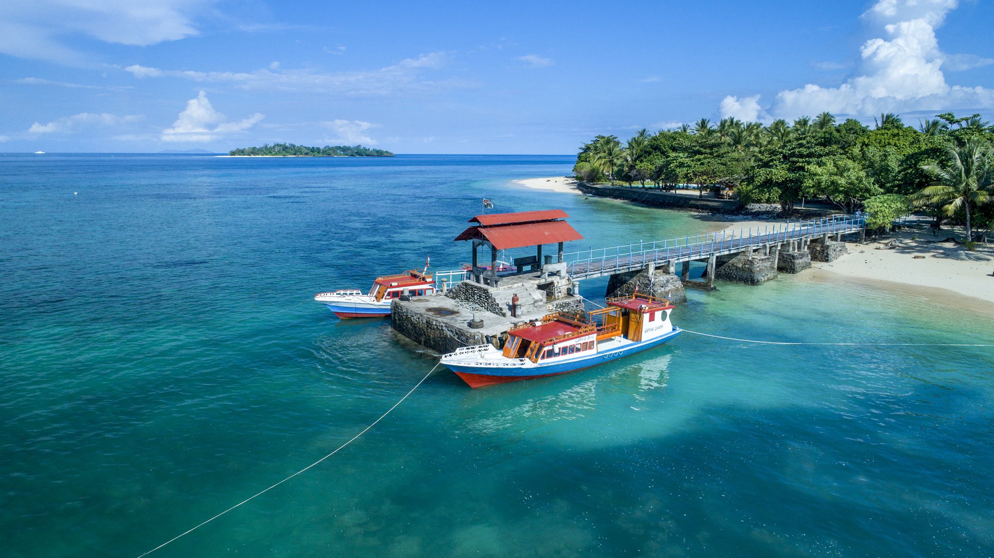 Gangga Island Resort & Spa à Manado: Dive Boats Jetty